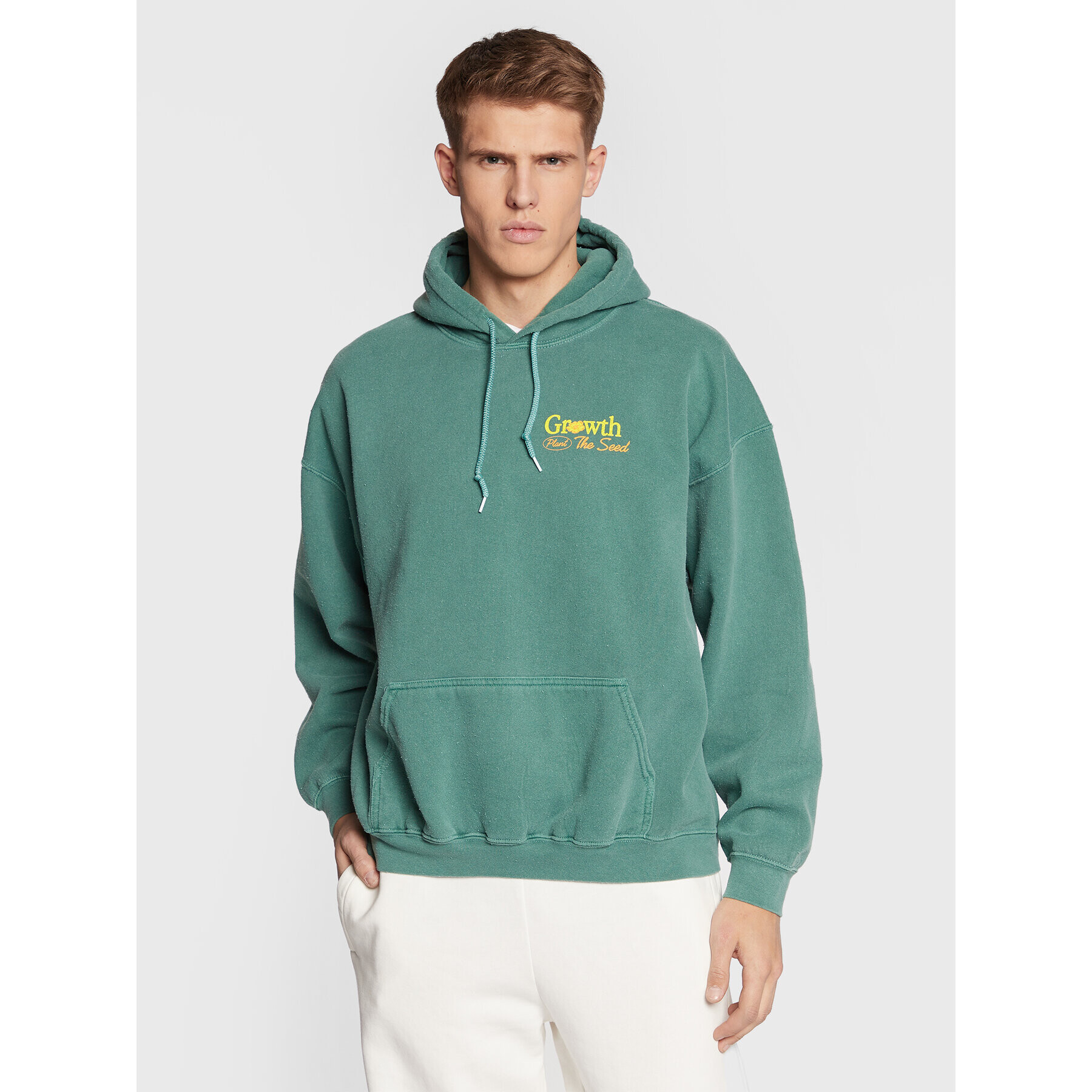 BDG Urban Outfitters Bluză 75327361 Verde Regular Fit - Pled.ro