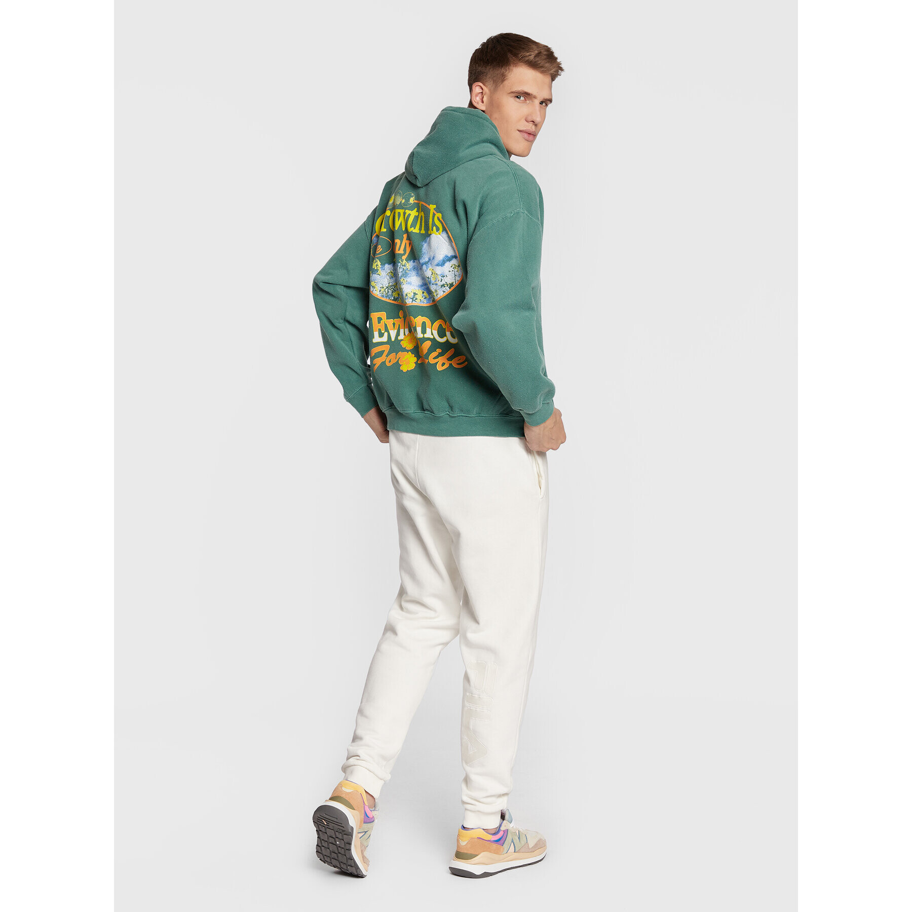 BDG Urban Outfitters Bluză 75327361 Verde Regular Fit - Pled.ro