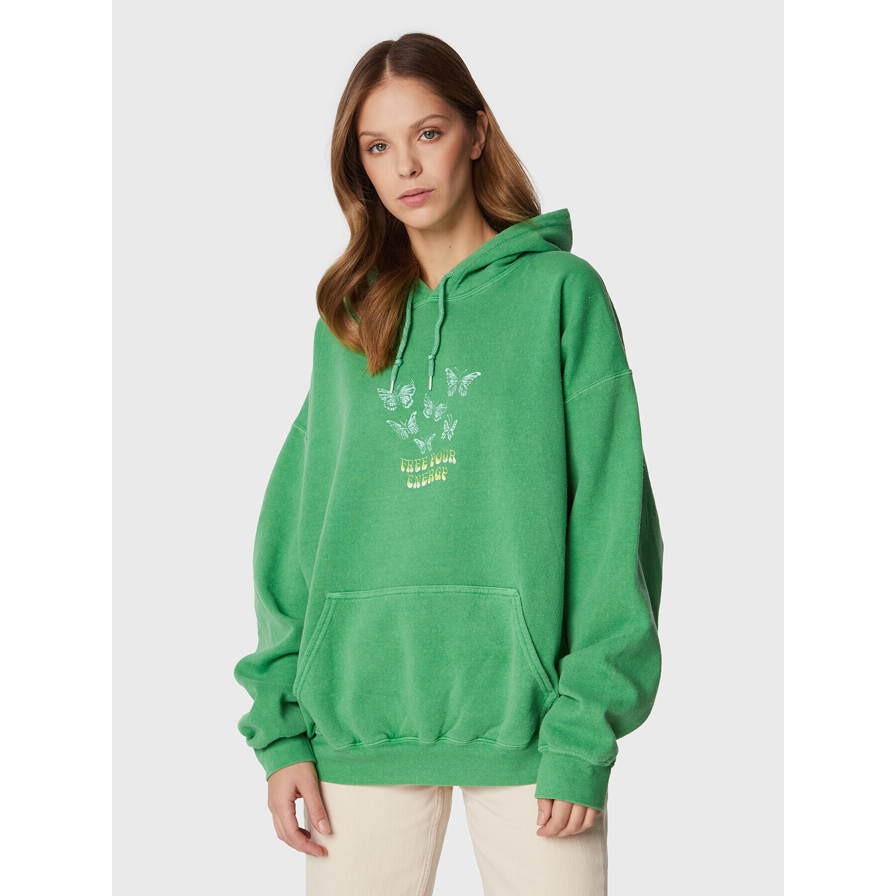 BDG Urban Outfitters Bluză 76352657 Verde Regular Fit - Pled.ro