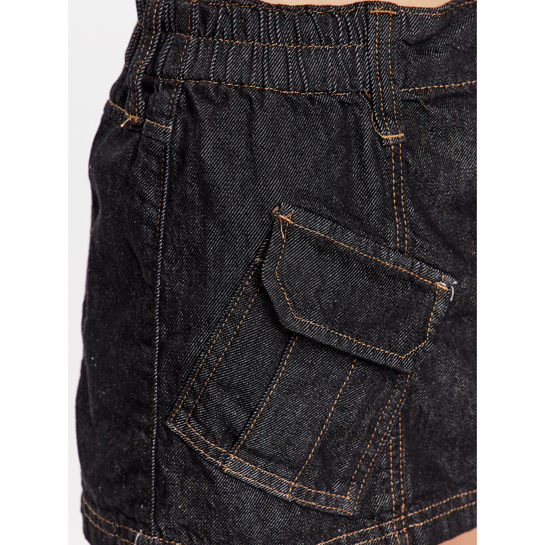 BDG Urban Outfitters Fustă mini BDG Y2K DENIM SKIRT RAW 76471937 Bleumarin Feminine Fit - Pled.ro