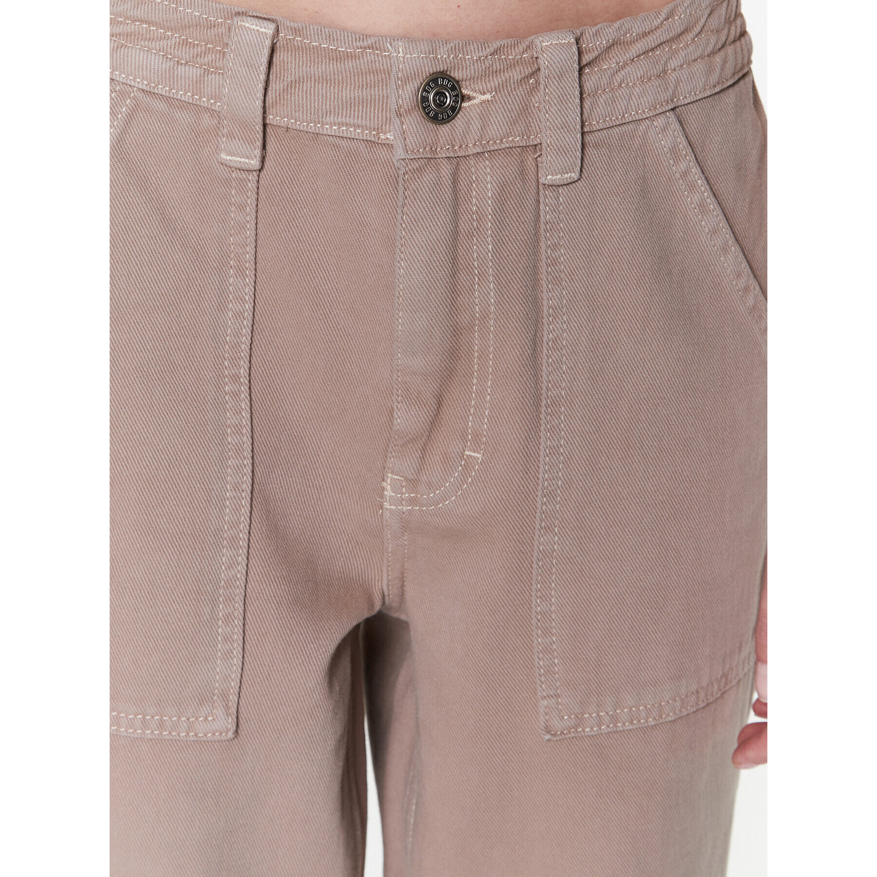 BDG Urban Outfitters Pantaloni din material BDG UTILITY SKATE SAND 76474220 Bej Relaxed Fit - Pled.ro