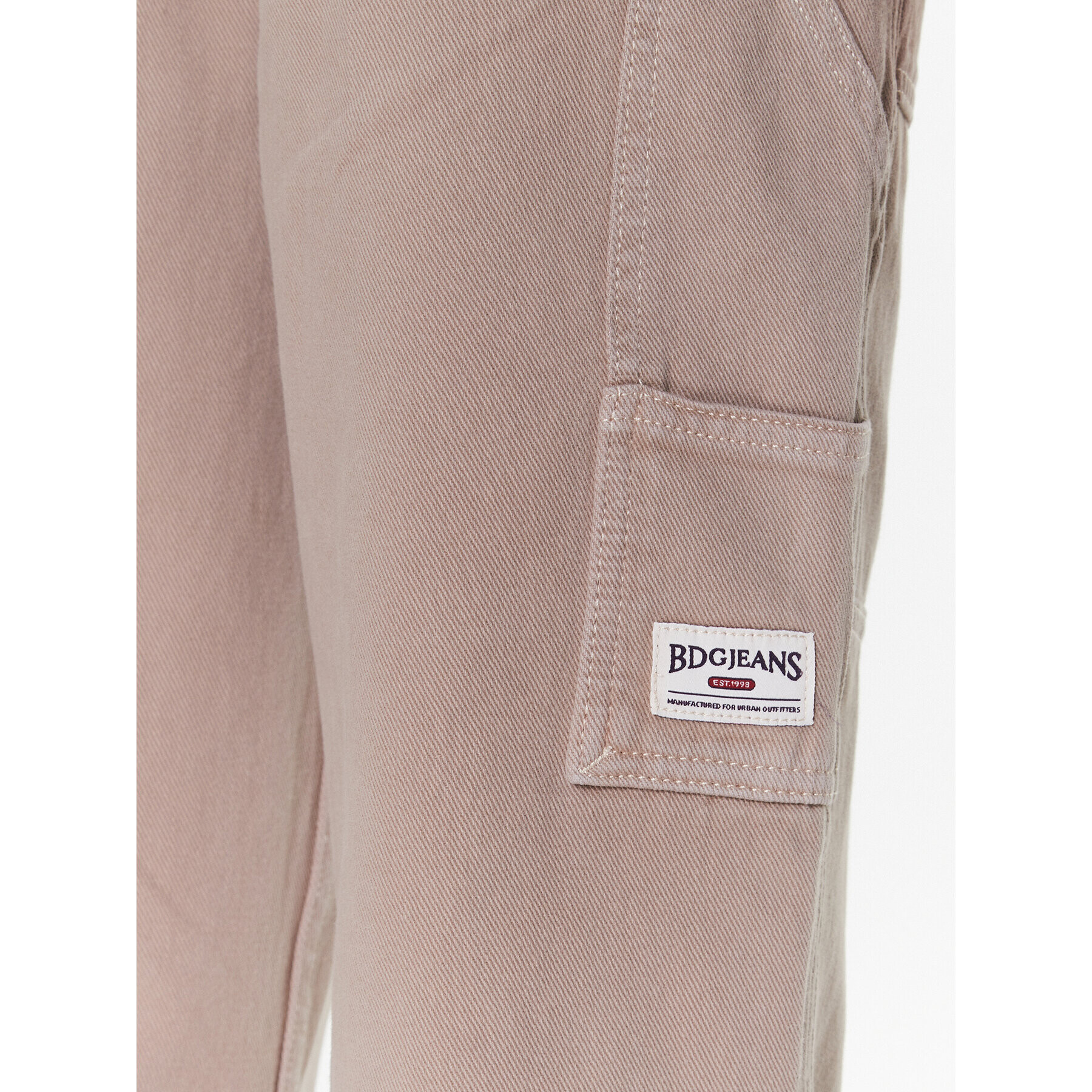 BDG Urban Outfitters Pantaloni din material BDG UTILITY SKATE SAND 76474220 Bej Relaxed Fit - Pled.ro