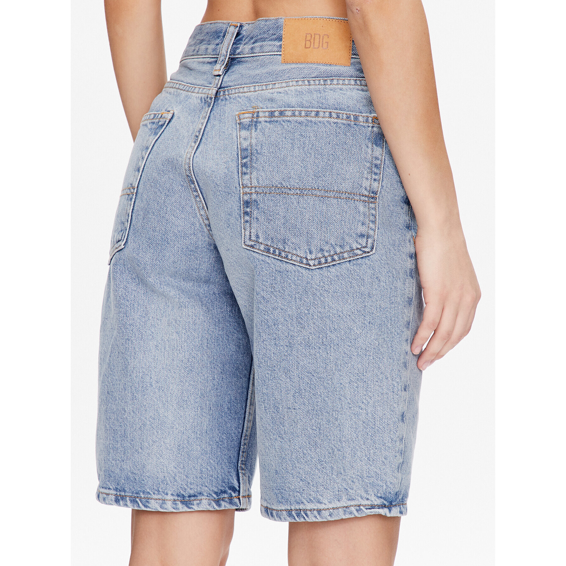 BDG Urban Outfitters Pantaloni scurți de blugi BDG JACK SHORT VINTAGE 76832138 Bleumarin Regular Fit - Pled.ro