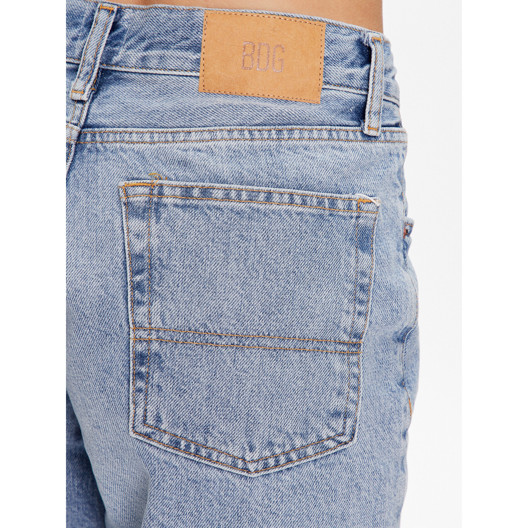 BDG Urban Outfitters Pantaloni scurți de blugi BDG JACK SHORT VINTAGE 76832138 Bleumarin Regular Fit - Pled.ro