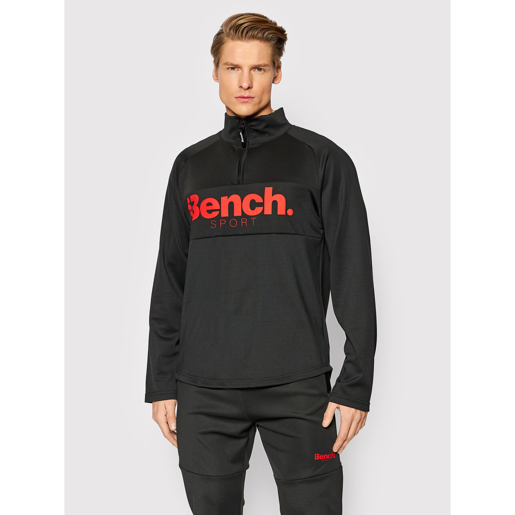 Bench Bluză Pector 118637 Negru Regular Fit - Pled.ro