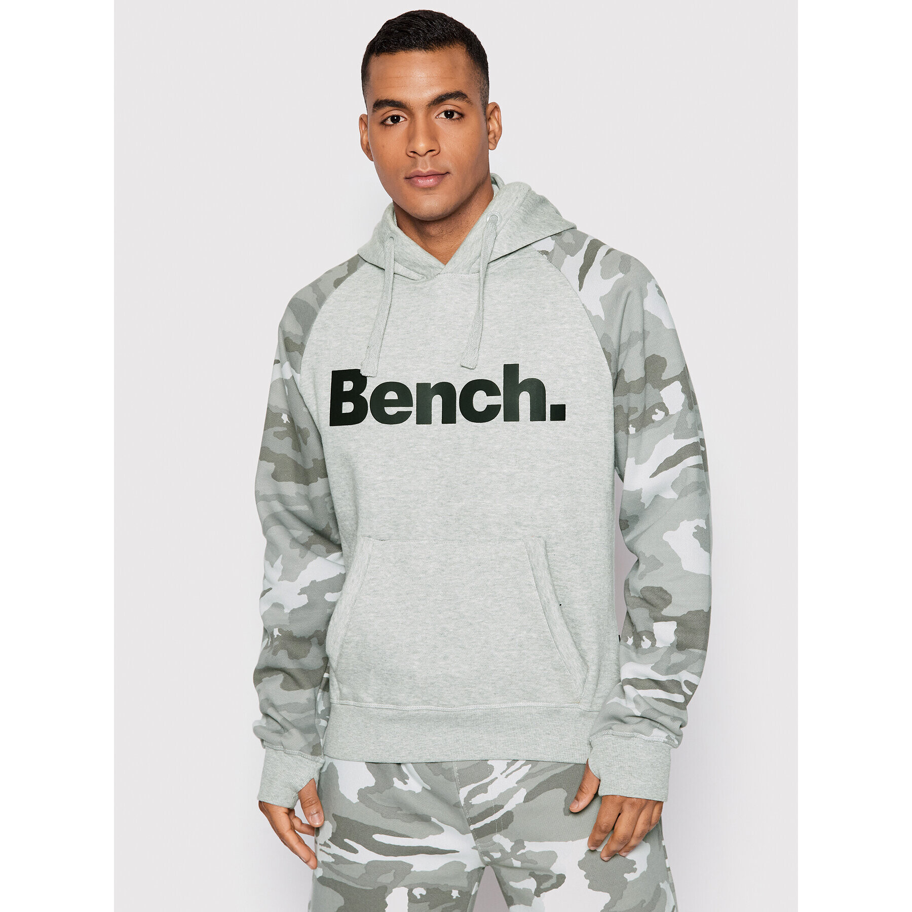 Bench Bluză Elgie 120766 Gri Regular Fit - Pled.ro