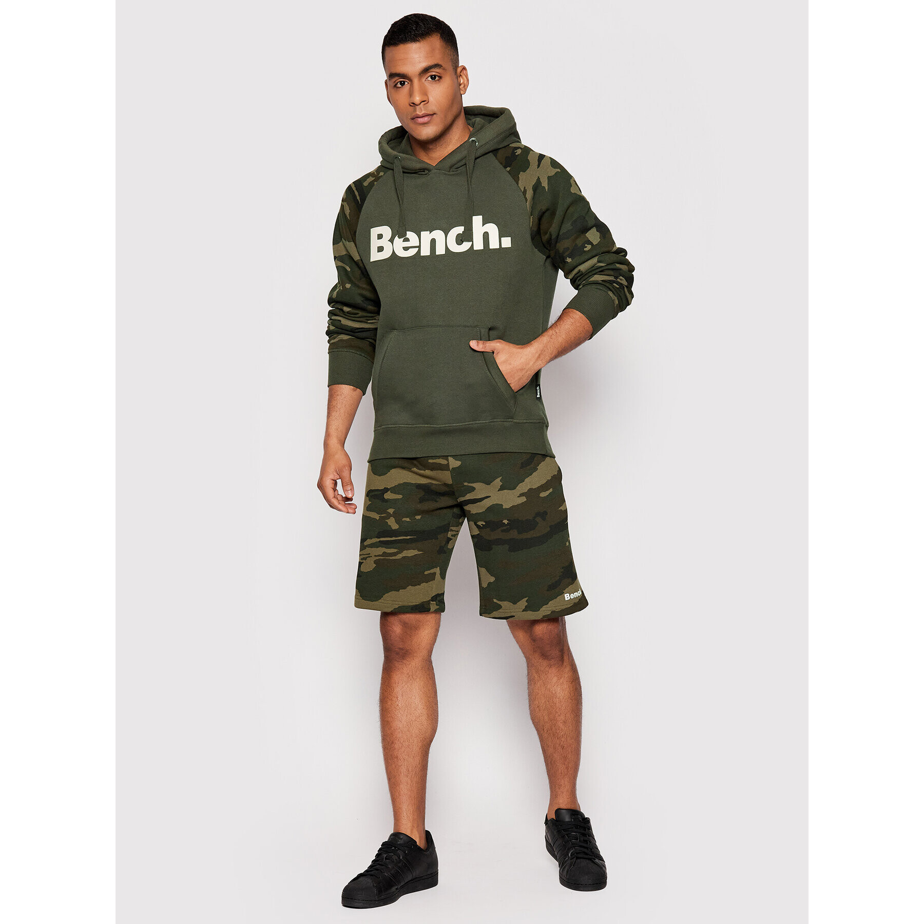 Bench Bluză Elgie 120766 Verde Regular Fit - Pled.ro