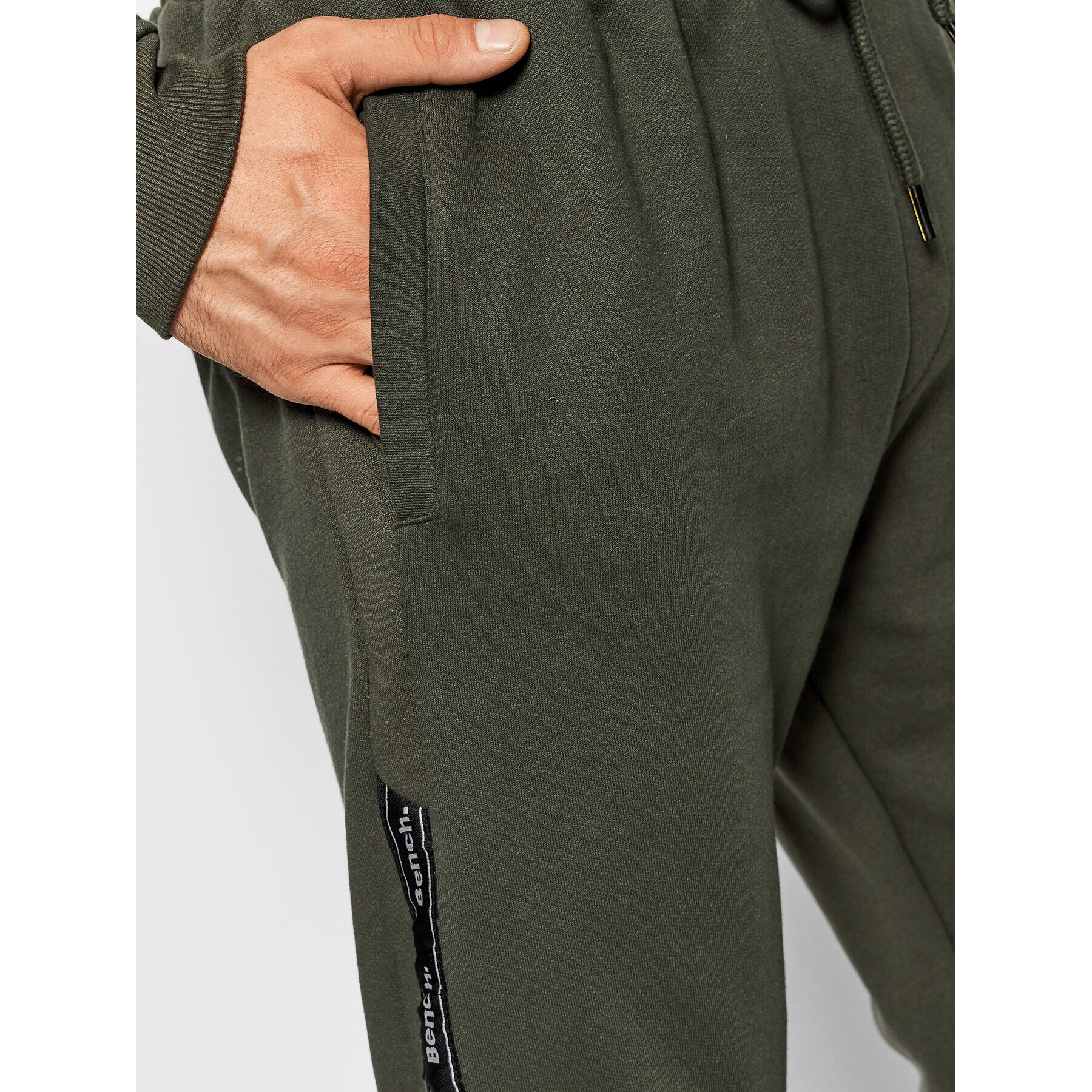 Bench Pantaloni trening Lozell 117621 Verde Regular Fit - Pled.ro