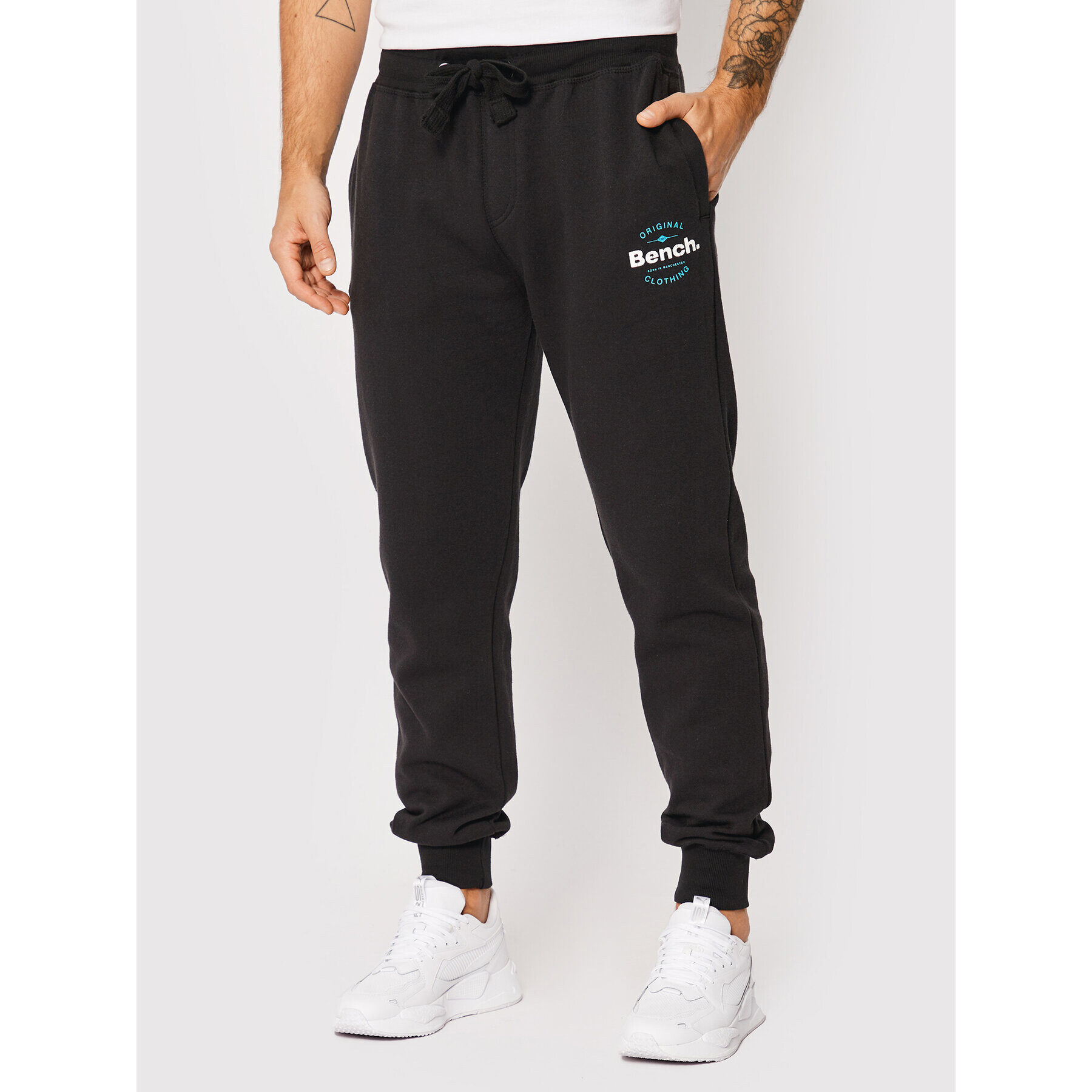 Bench Pantaloni trening Tomwar 120752 Negru Regular Fit - Pled.ro