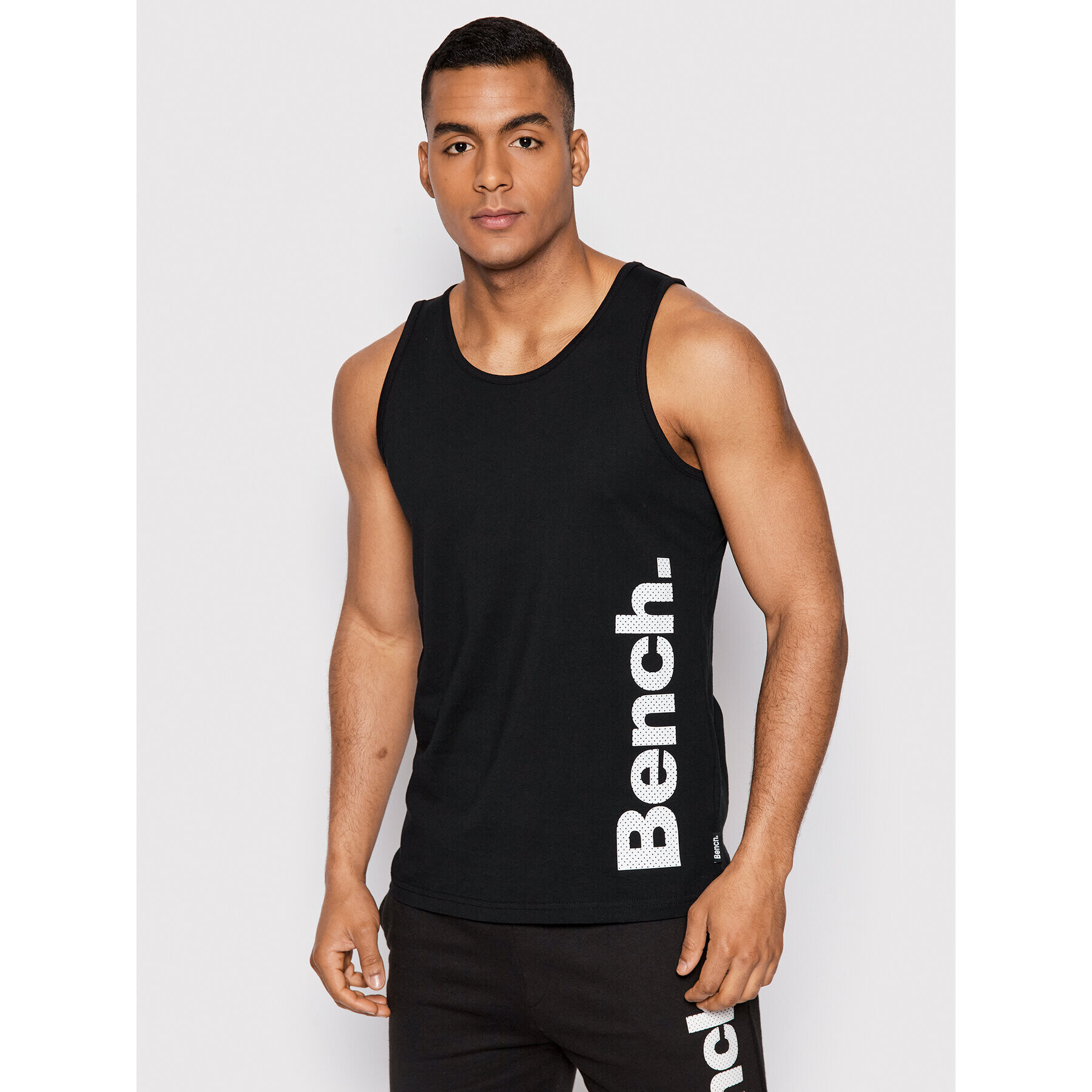 Bench Tank top Silas 117811 Negru Regular Fit - Pled.ro