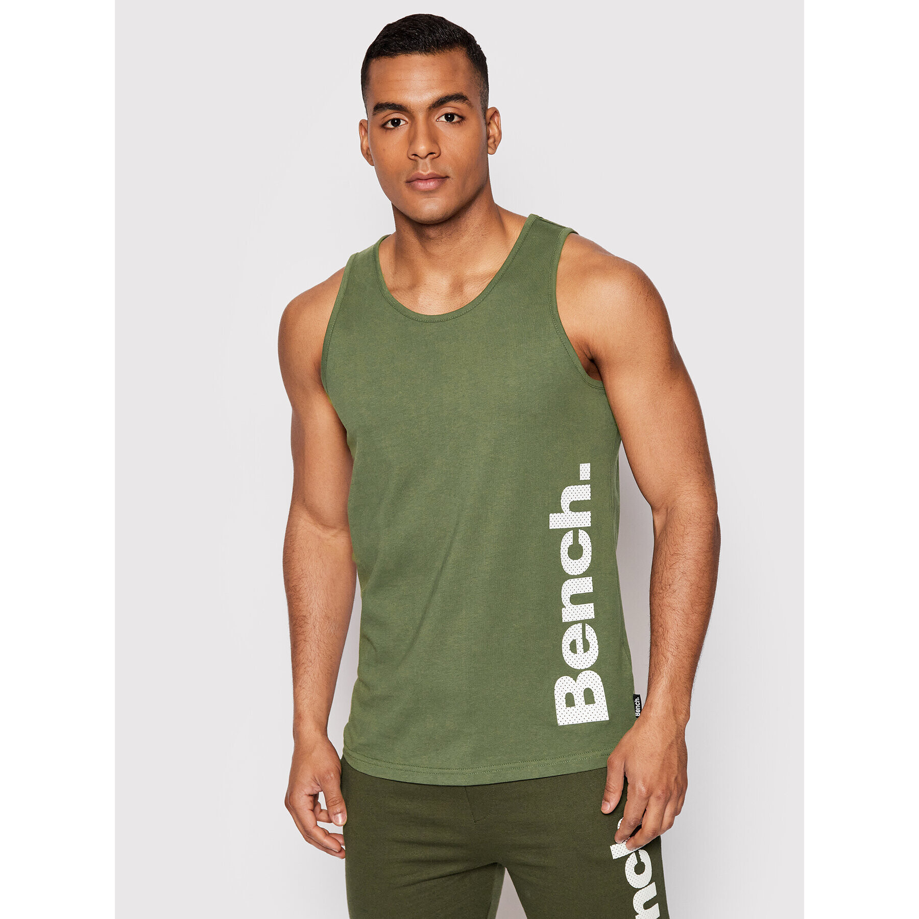 Bench Tank top Silas 117811 Verde Regular Fit - Pled.ro