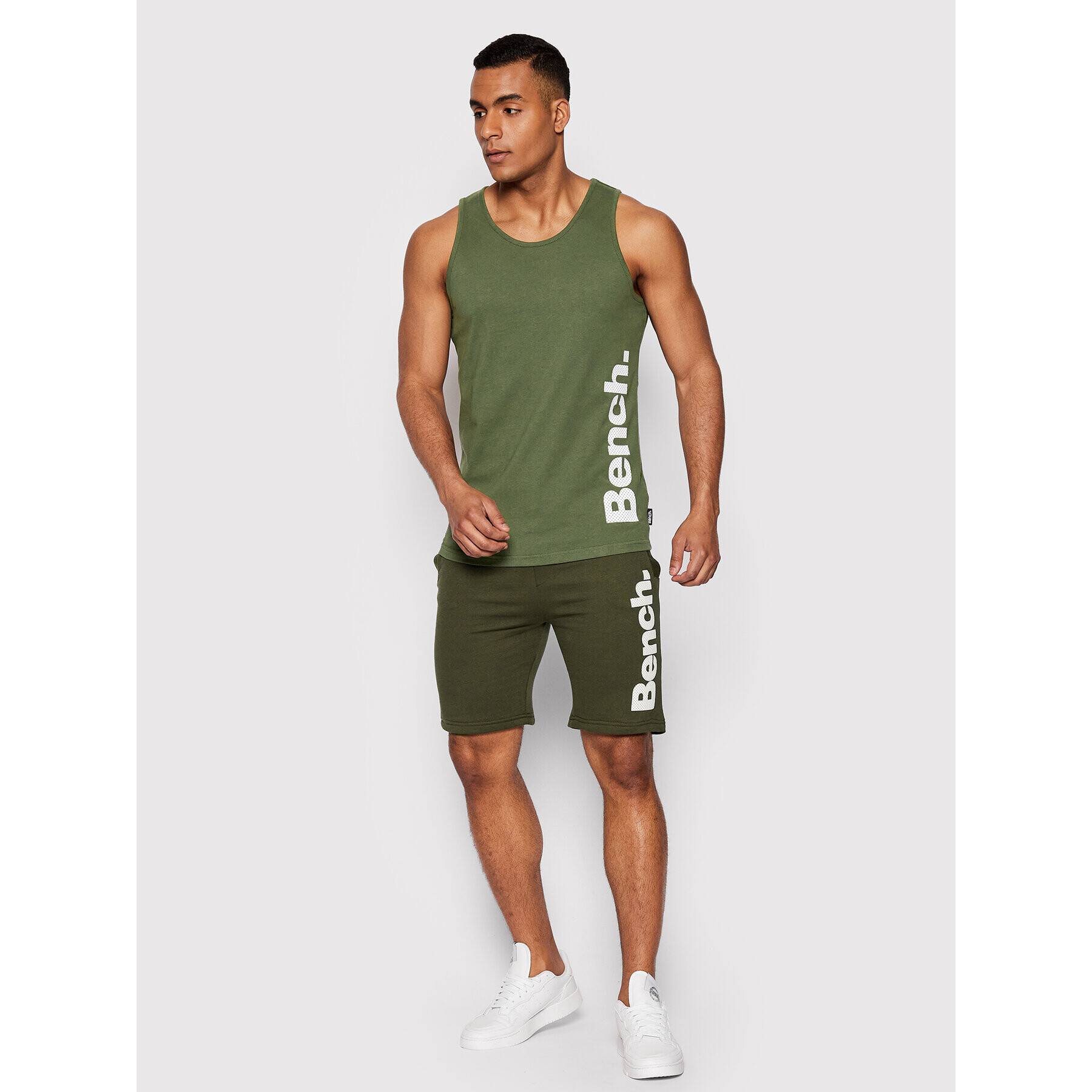 Bench Tank top Silas 117811 Verde Regular Fit - Pled.ro