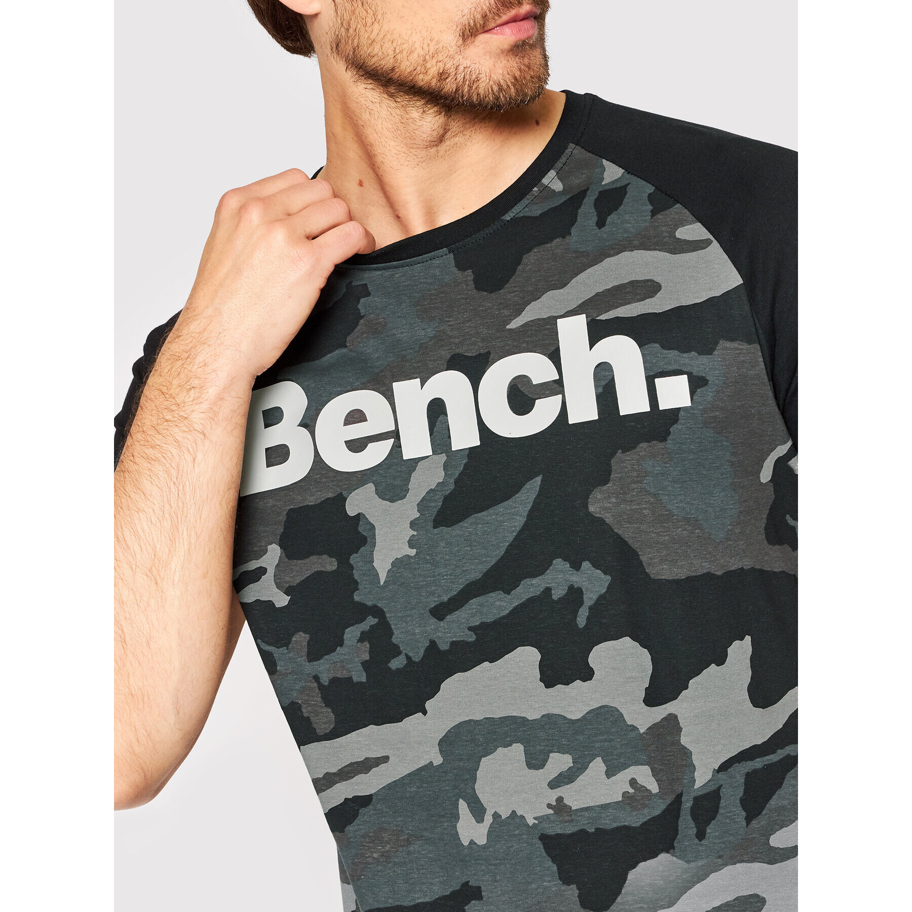 Bench Tricou Besom 120764 Negru Regular Fit - Pled.ro