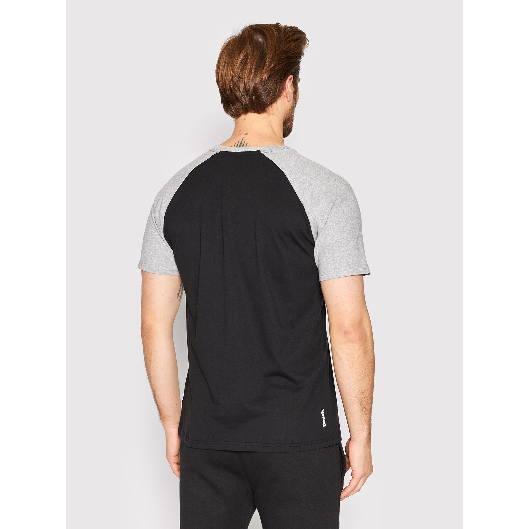 Bench Tricou Hazza 120742 Negru Regular Fit - Pled.ro