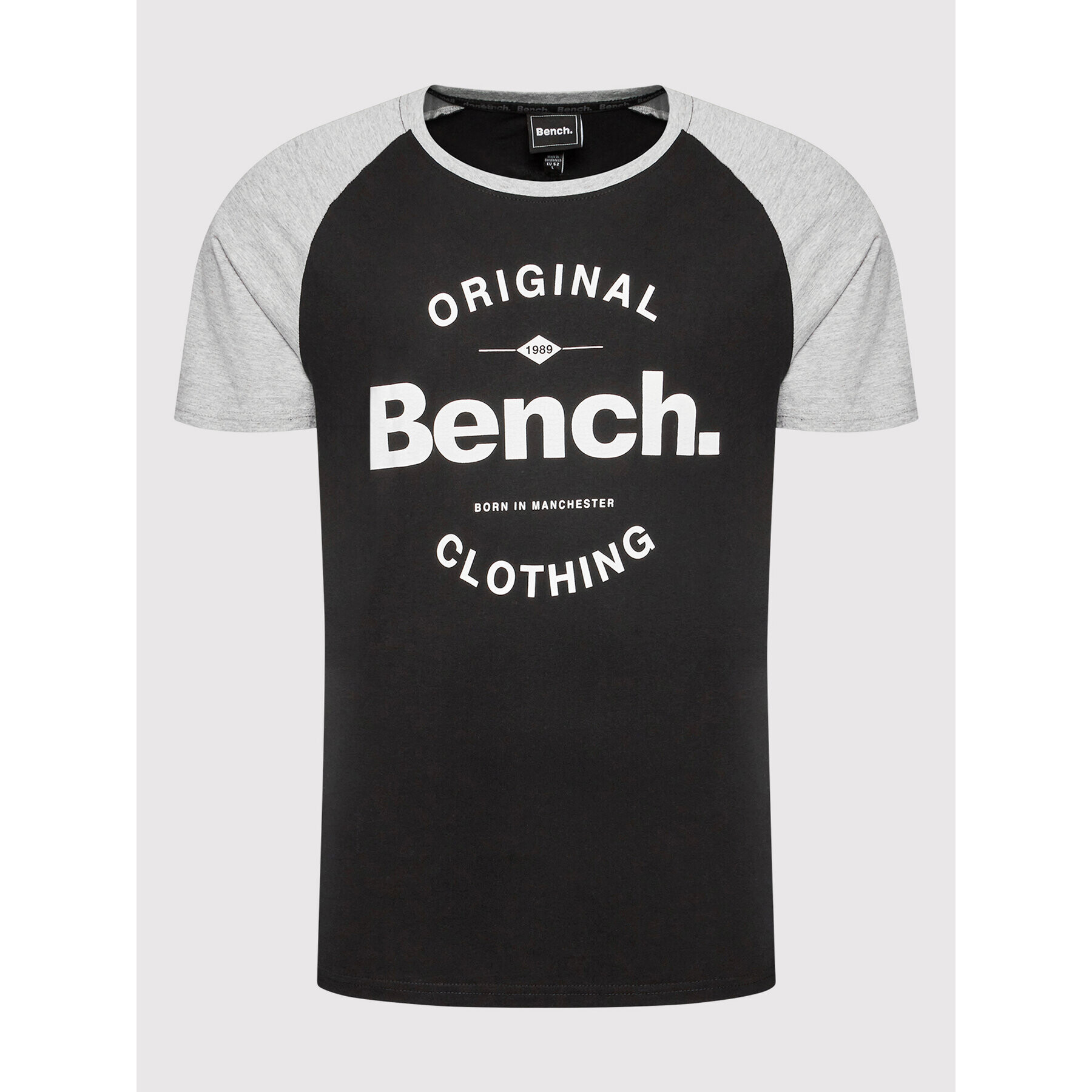 Bench Tricou Hazza 120742 Negru Regular Fit - Pled.ro