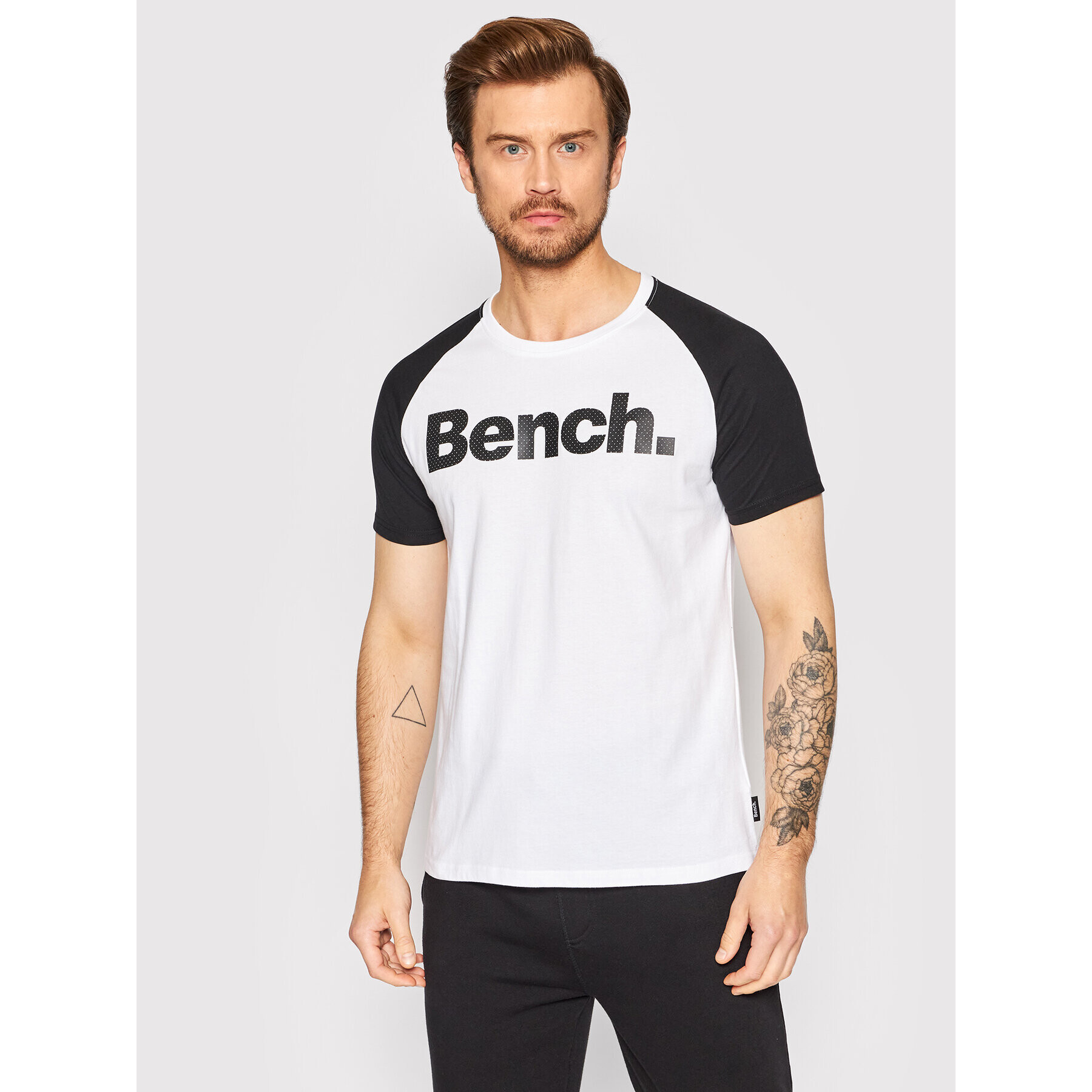 Bench Tricou Saka 120715 Alb Regular Fit - Pled.ro