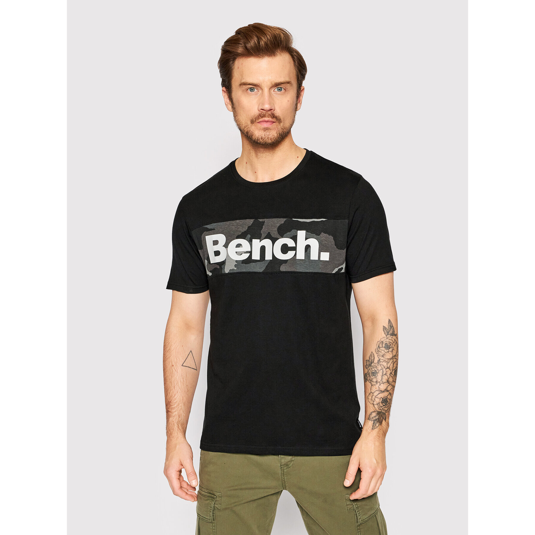 Bench Tricou Sendak 120763 Negru Regular Fit - Pled.ro