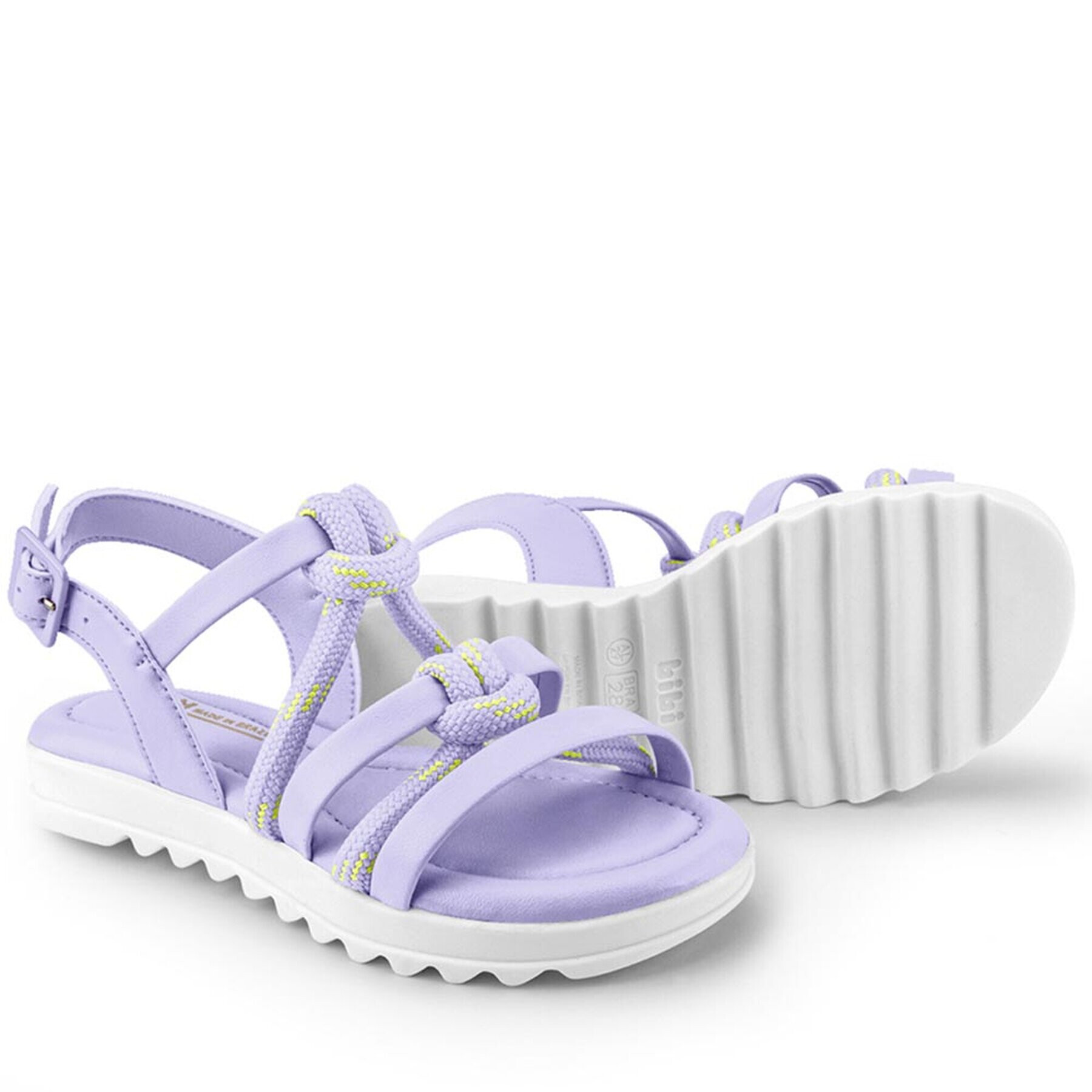 Bibi Sandale Flat Form 1198028 Violet - Pled.ro