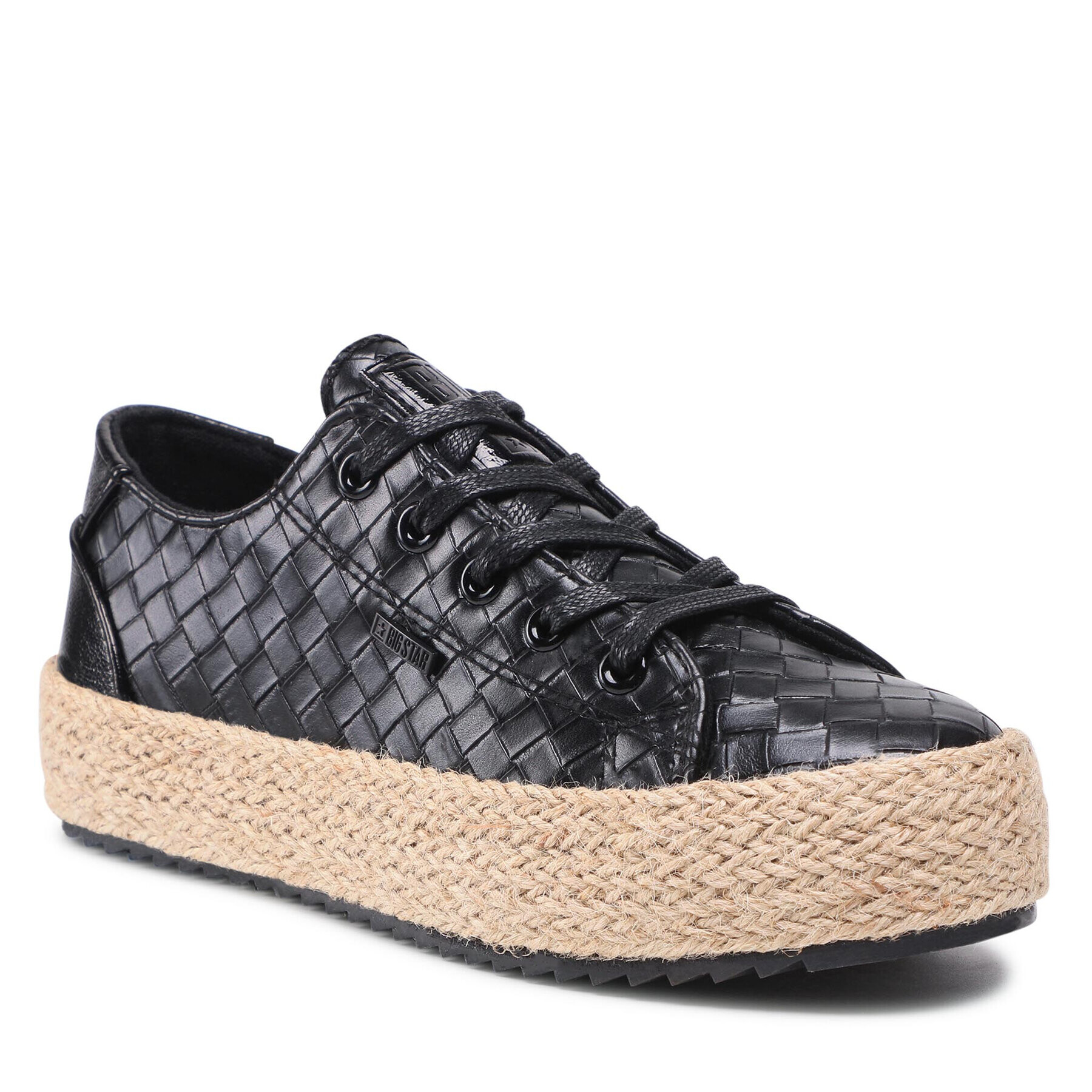 Big Star Shoes BIG STAR Espadrile JJ274396 Negru - Pled.ro