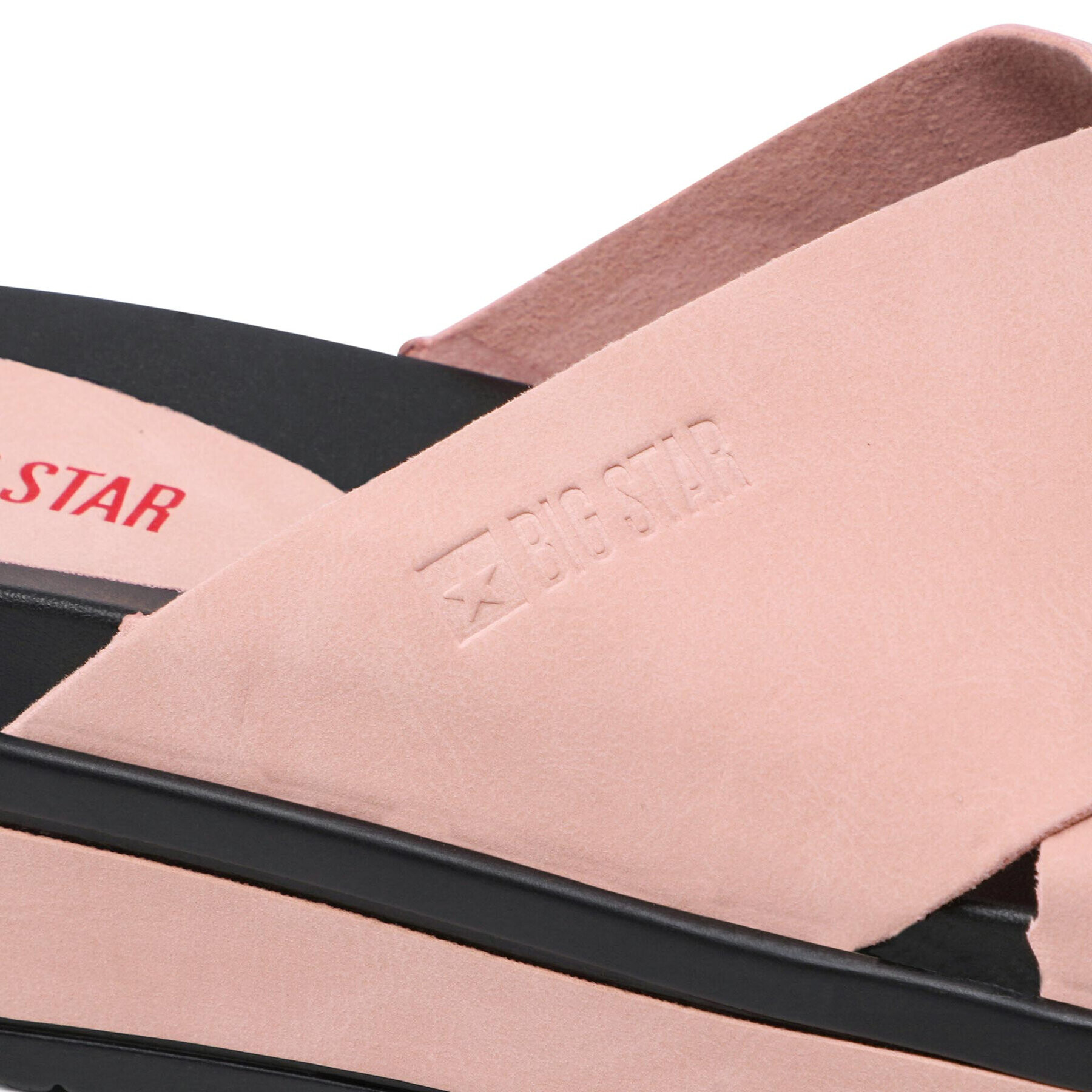 Big Star Shoes BIG STAR Șlapi JJ274722 Roz - Pled.ro