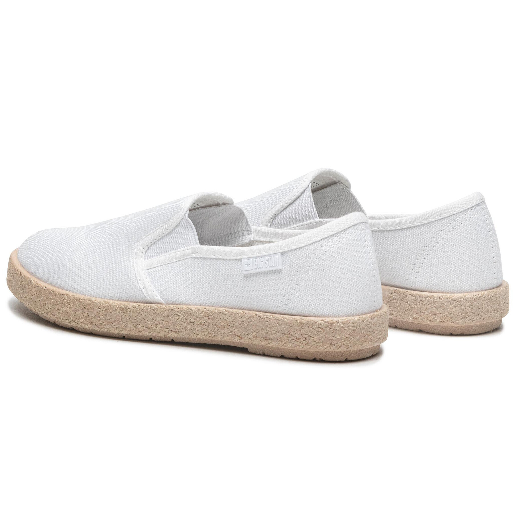 Big Star Shoes Espadrile DD274015 Alb - Pled.ro