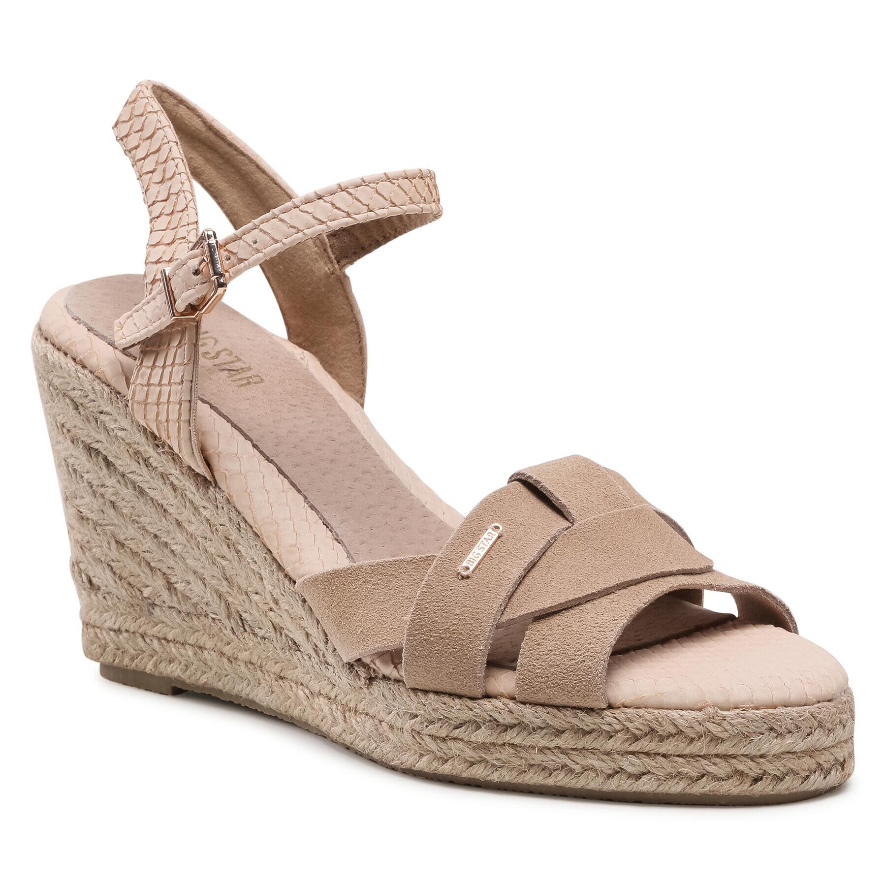 Big Star Shoes Espadrile HH274380 Bej - Pled.ro