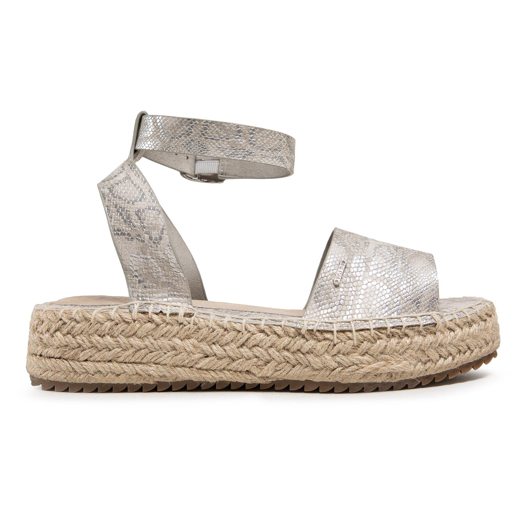 Big Star Shoes Espadrile HH274397 Argintiu - Pled.ro