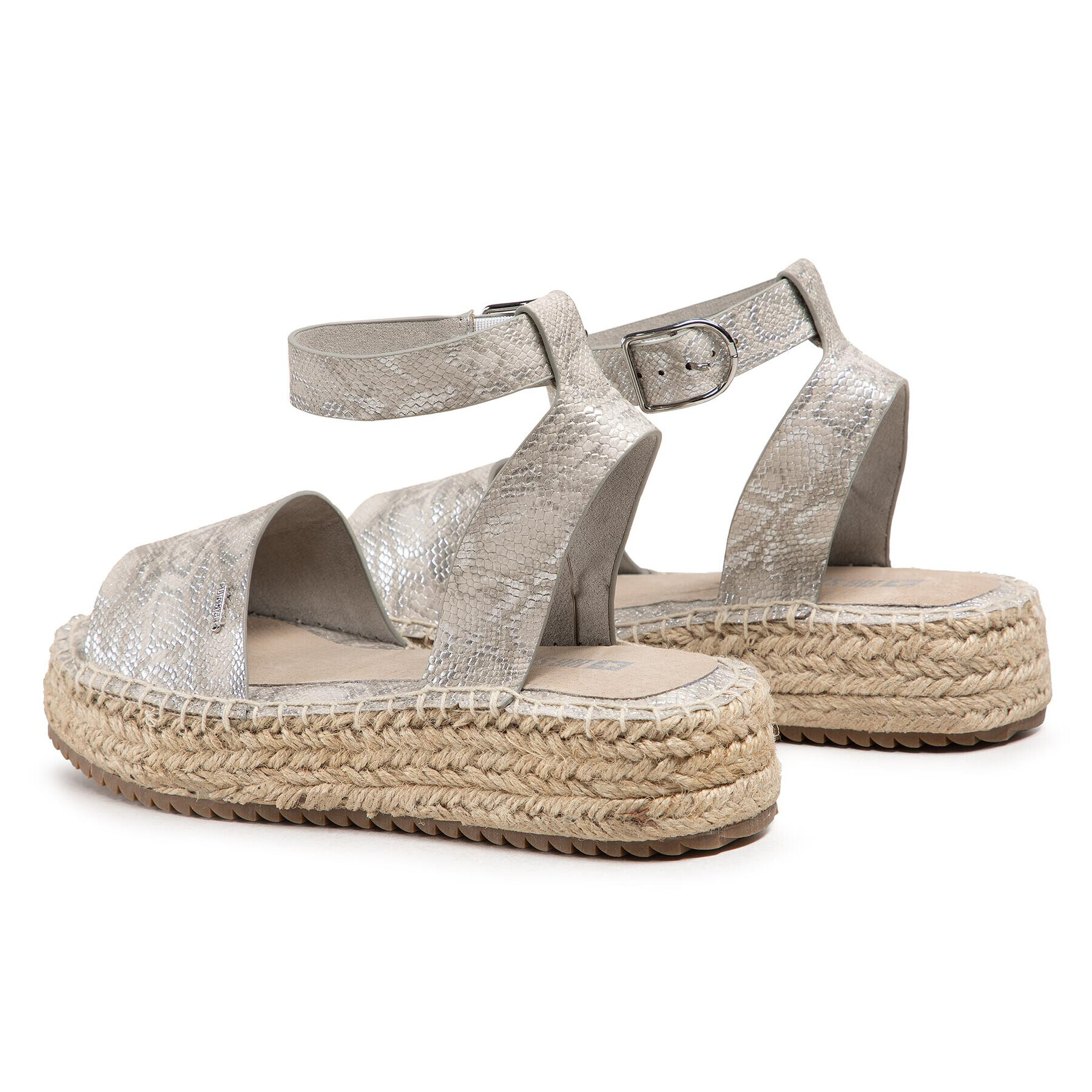 Big Star Shoes Espadrile HH274397 Argintiu - Pled.ro