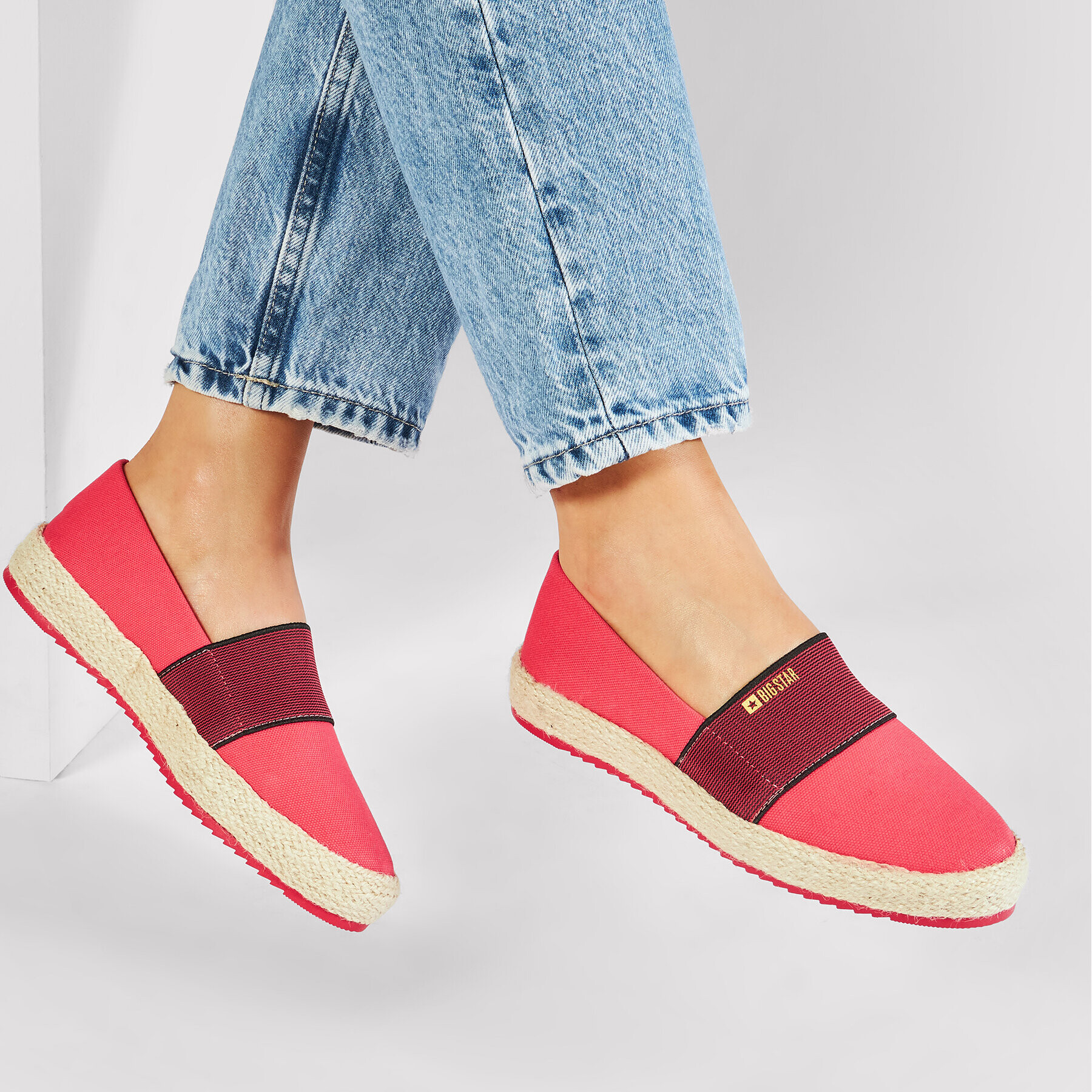 Big Star Shoes Espadrile HH274478 Roșu - Pled.ro