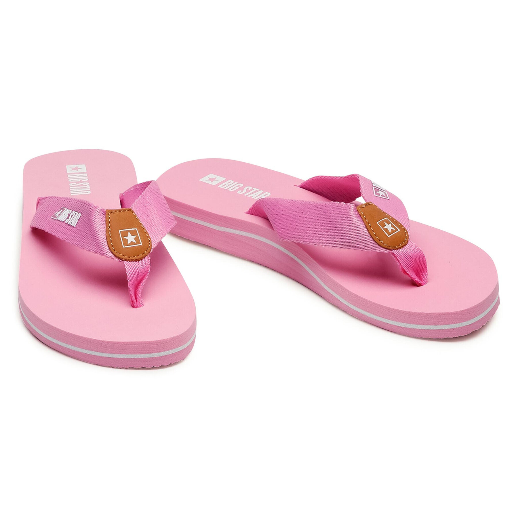 Big Star Shoes Flip flop DD274A255 Roz - Pled.ro