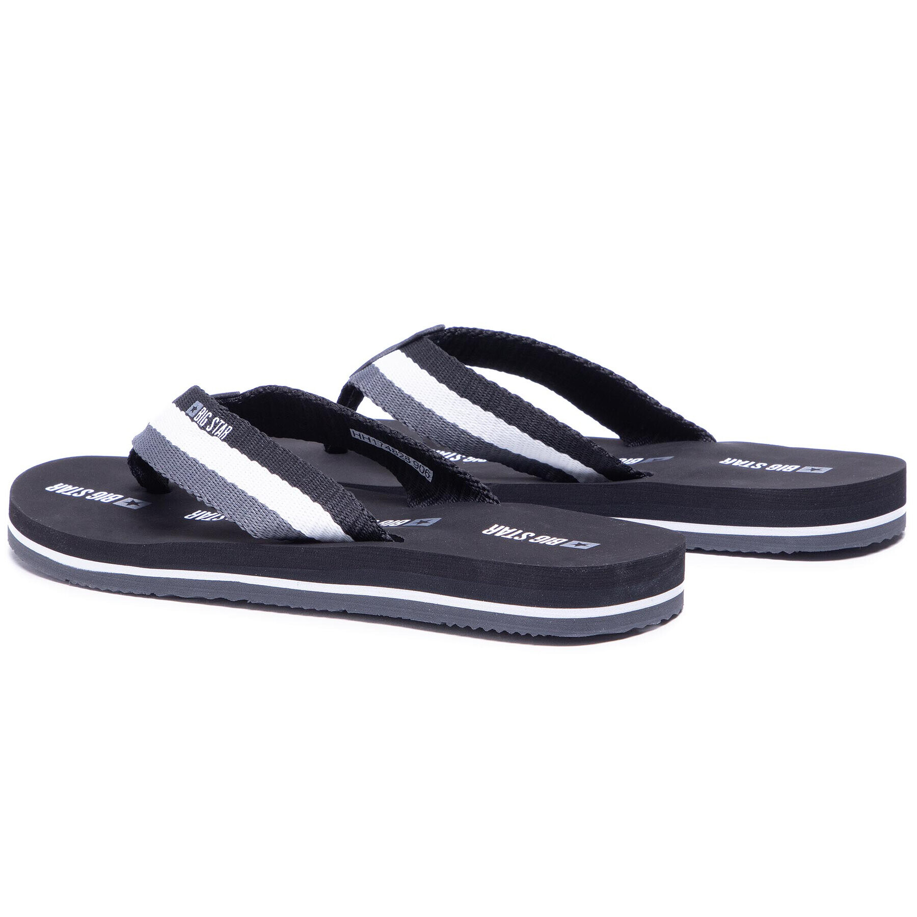 Big Star Shoes Flip flop HH174828 Negru - Pled.ro