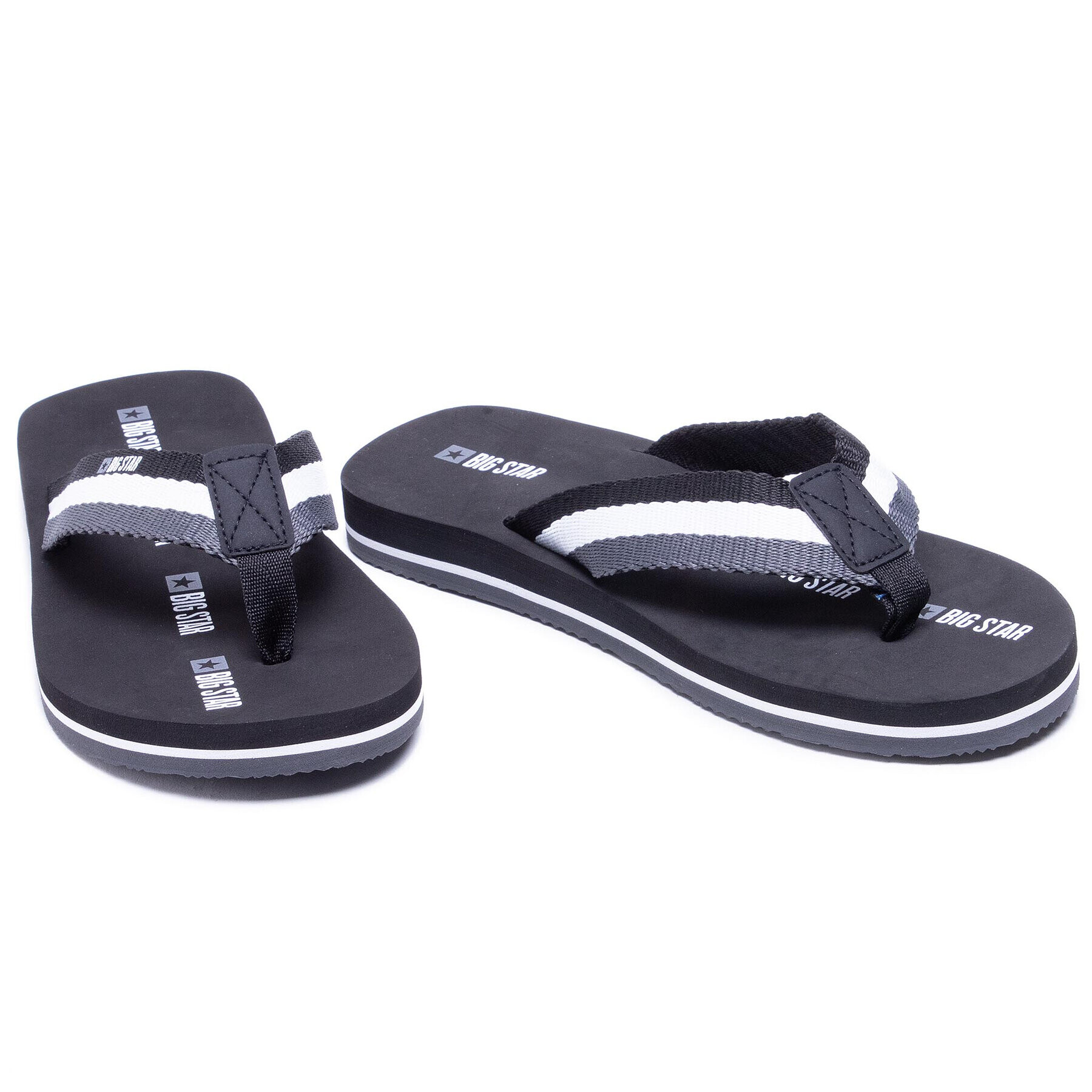 Big Star Shoes Flip flop HH174828 Negru - Pled.ro