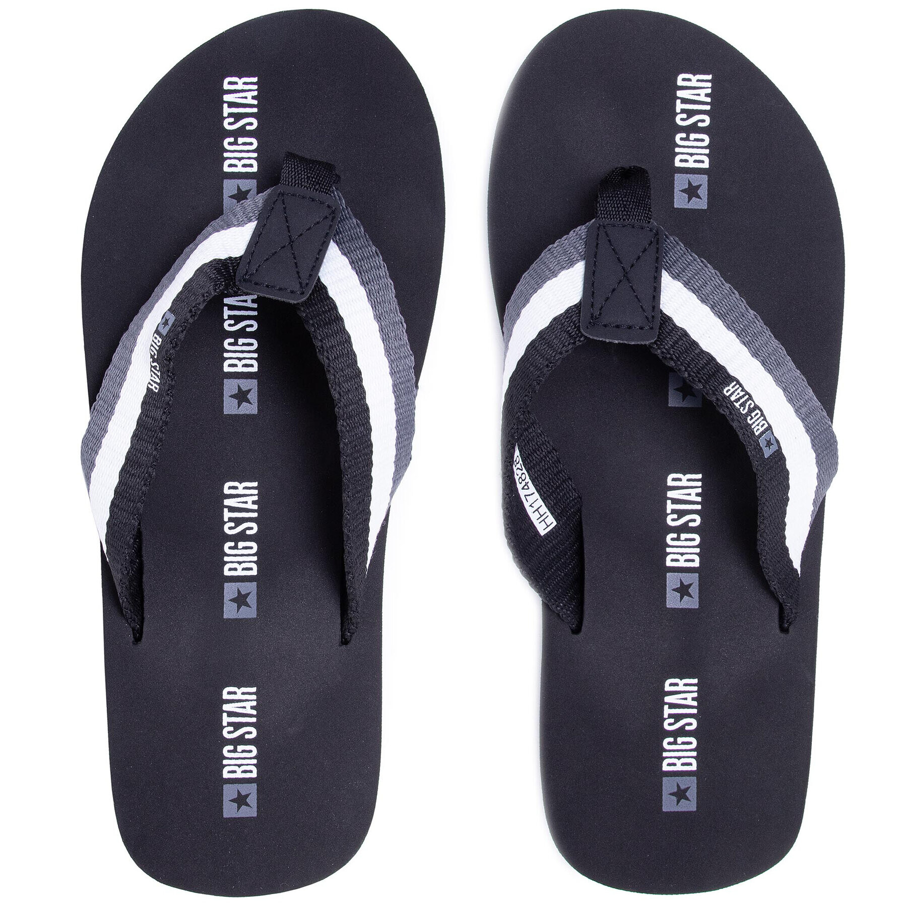 Big Star Shoes Flip flop HH174828 Negru - Pled.ro