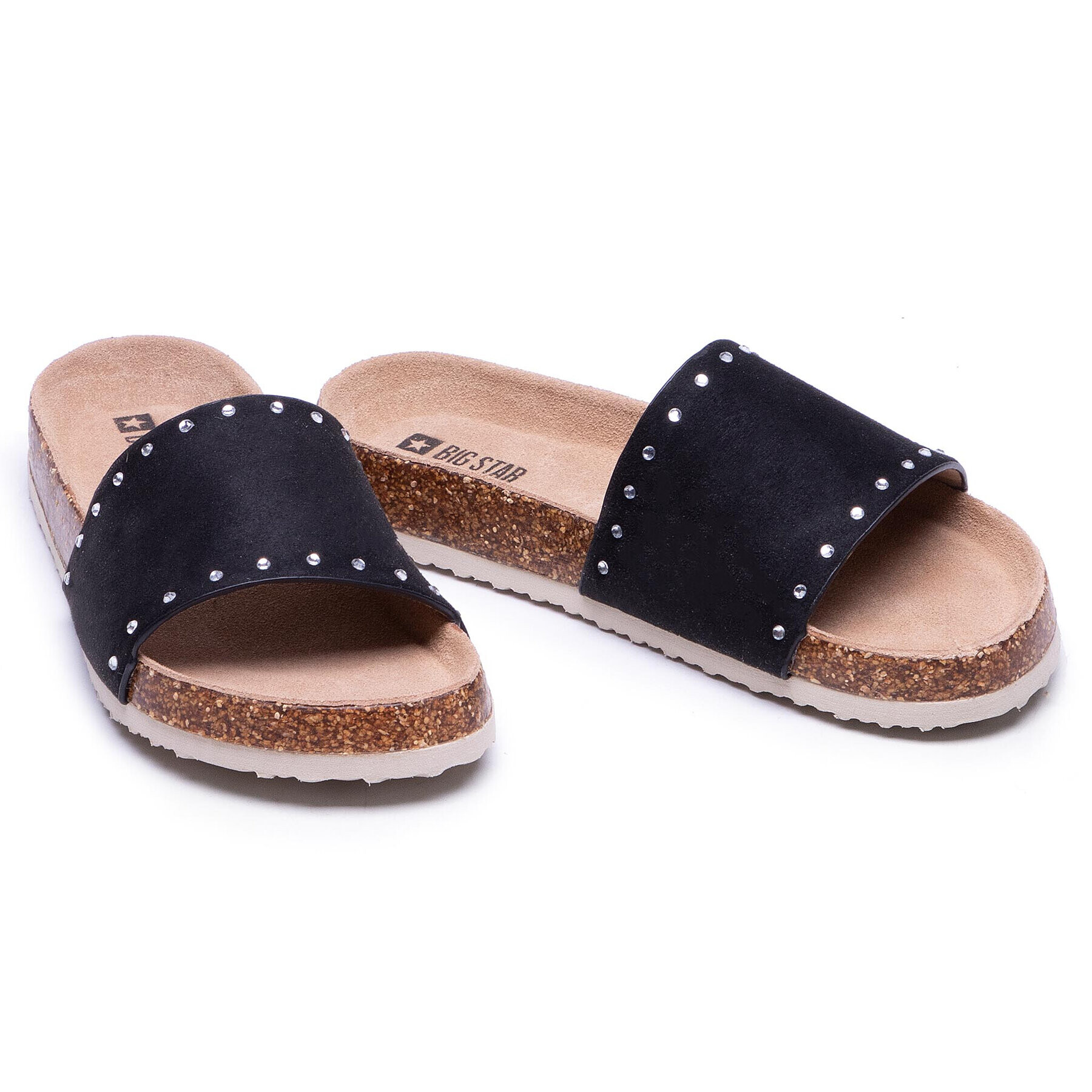 Big Star Shoes Șlapi FF274A114 Negru - Pled.ro