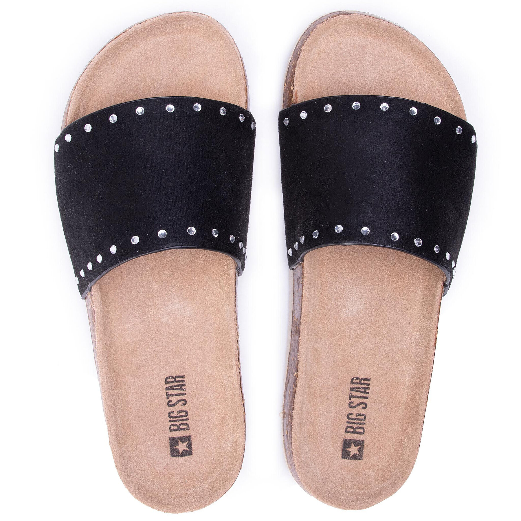 Big Star Shoes Șlapi FF274A114 Negru - Pled.ro