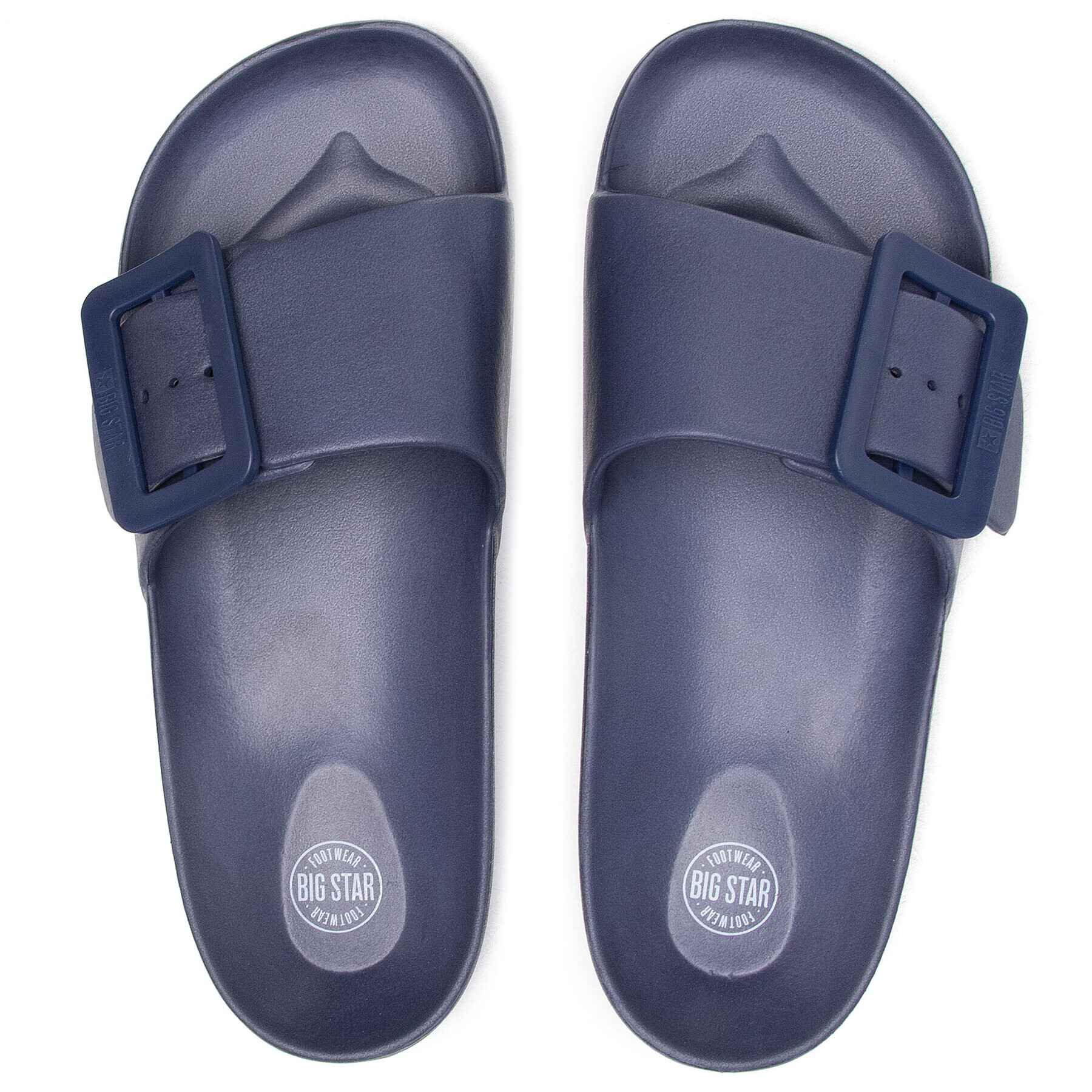 Big Star Shoes Șlapi FF274A388 Bleumarin - Pled.ro