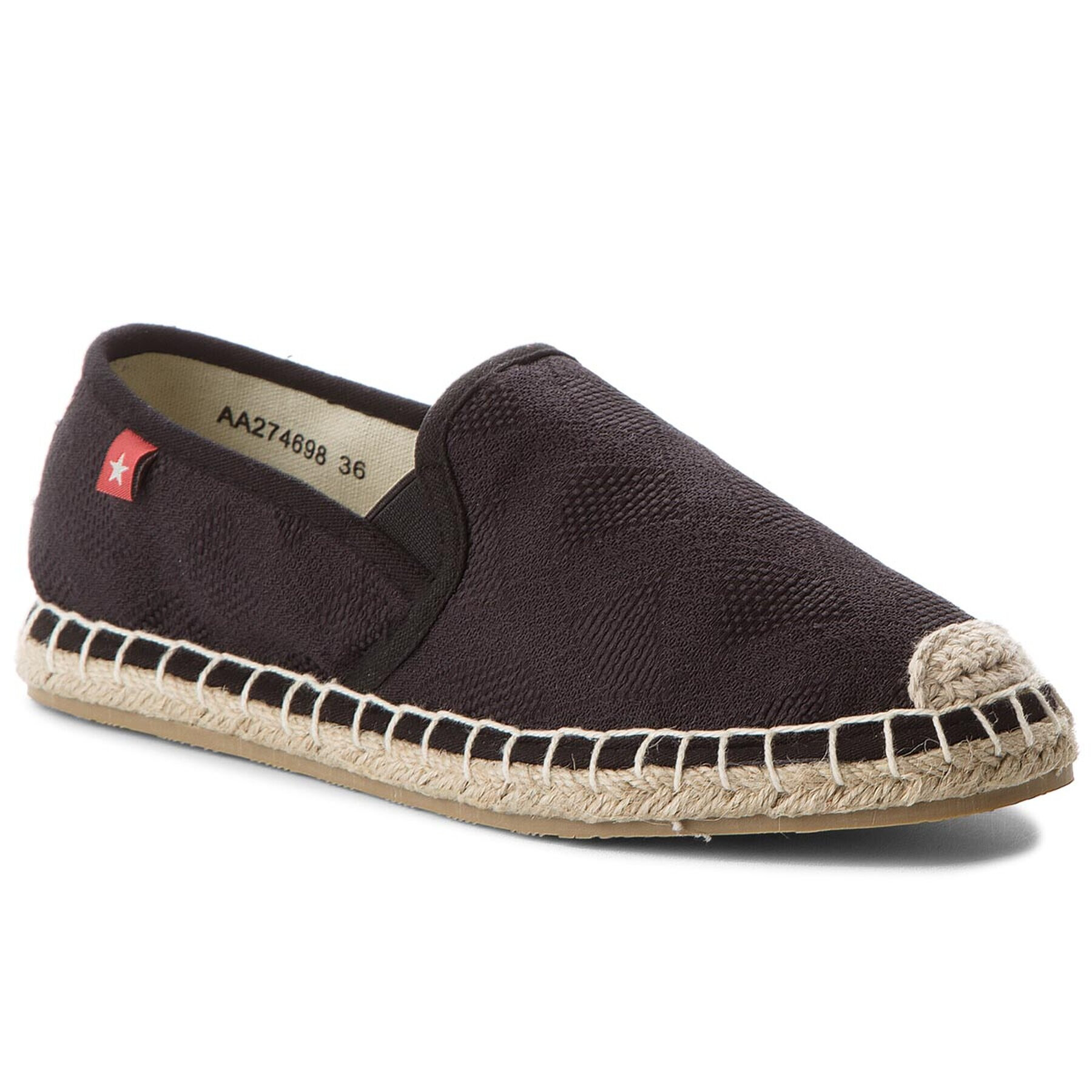 Big Star Shoes Espadrile AA274698 Negru - Pled.ro