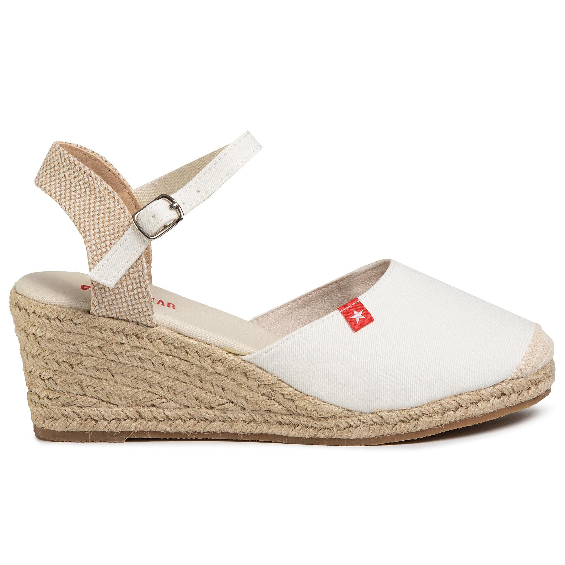 Big Star Shoes Espadrile FF274546 Alb - Pled.ro