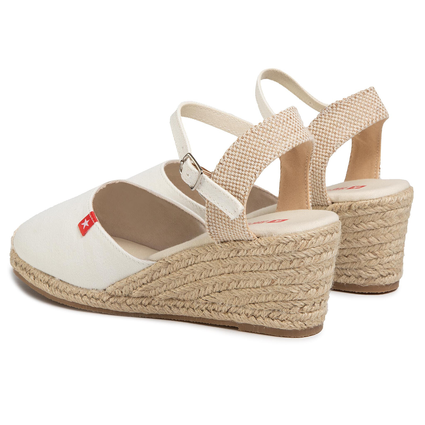 Big Star Shoes Espadrile FF274546 Alb - Pled.ro