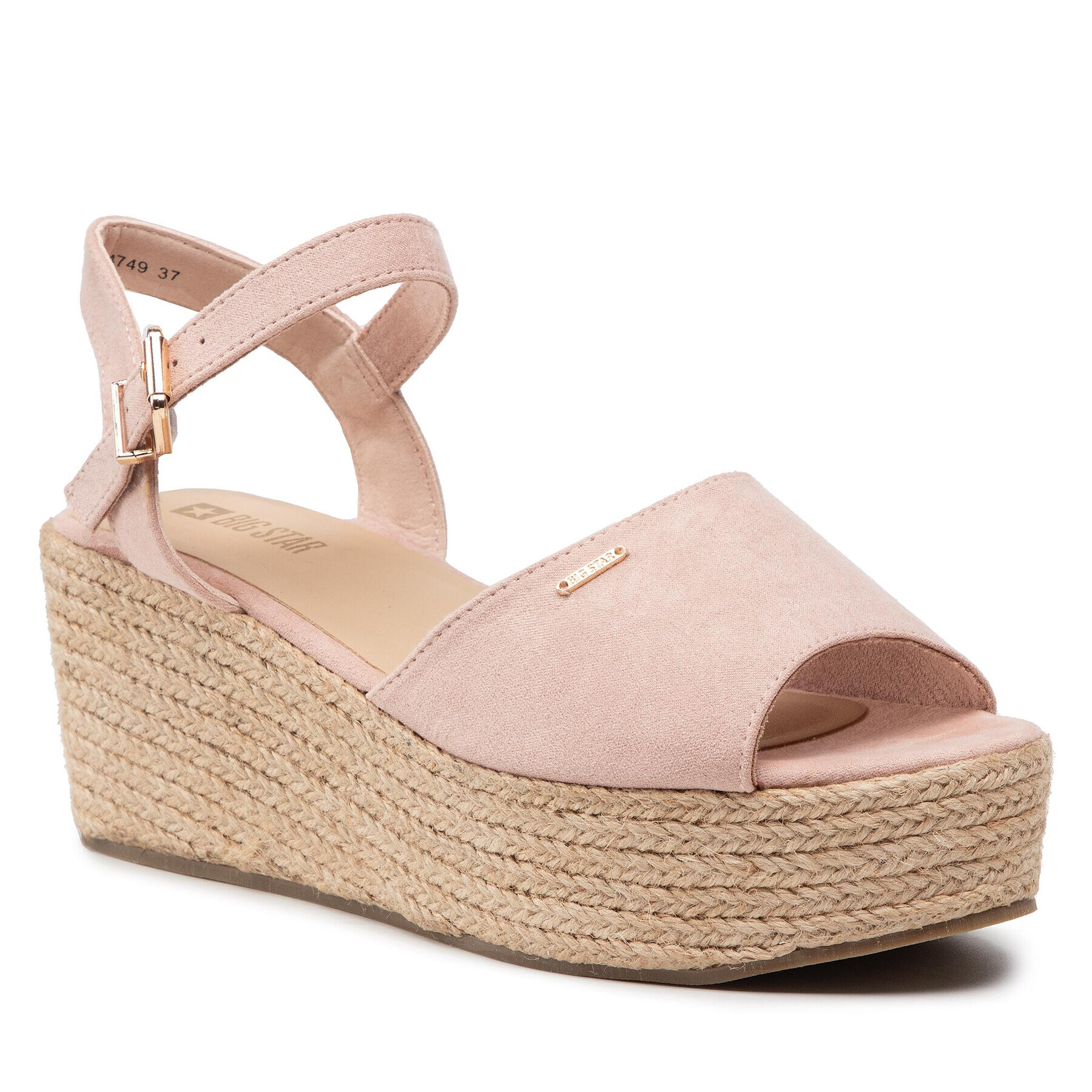 Big Star Shoes Espadrile FF274749 Roz - Pled.ro