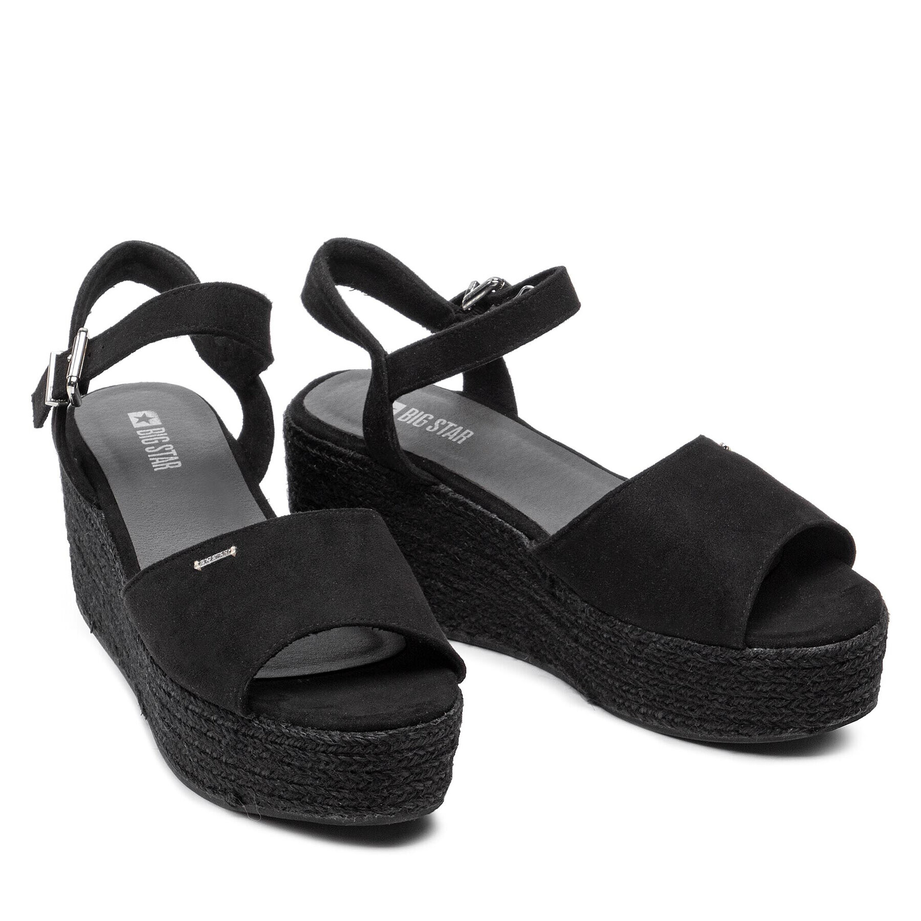 Big Star Shoes Espadrile FF274750 Negru - Pled.ro