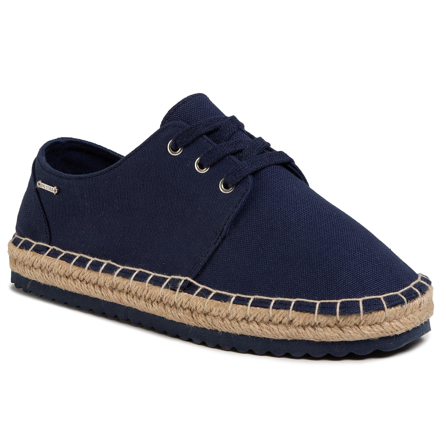 Big Star Shoes Espadrile FF274779 Bleumarin - Pled.ro