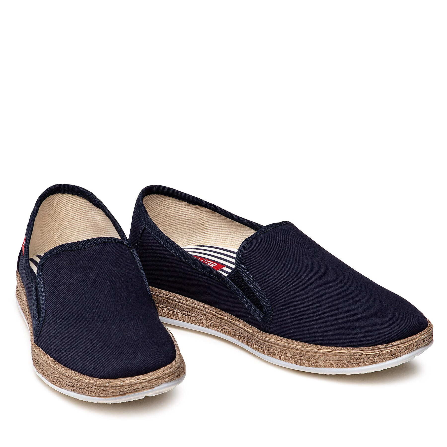 Big Star Shoes Espadrile FF276036 Bleumarin - Pled.ro