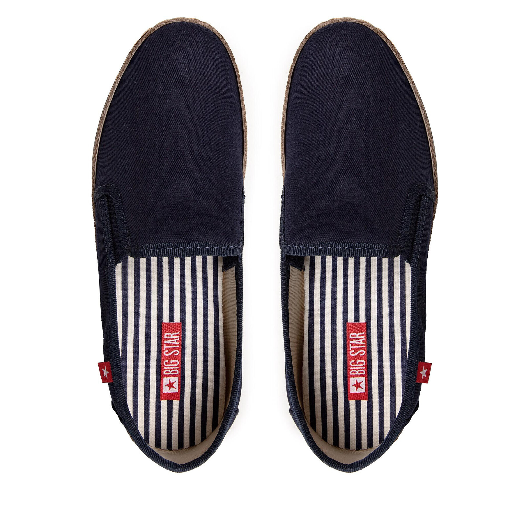 Big Star Shoes Espadrile FF276036 Bleumarin - Pled.ro