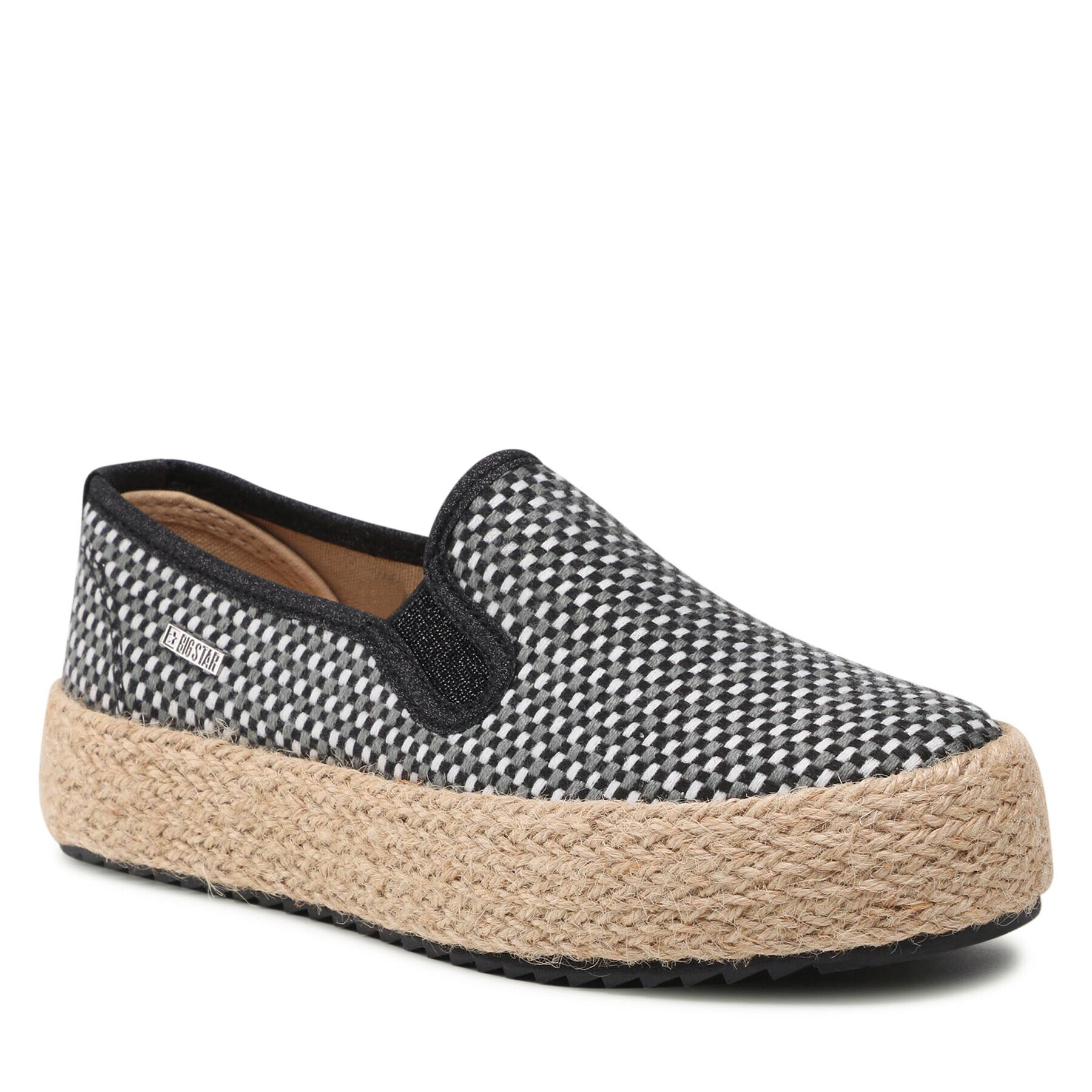 Big Star Shoes Espadrile JJ274395 Gri - Pled.ro