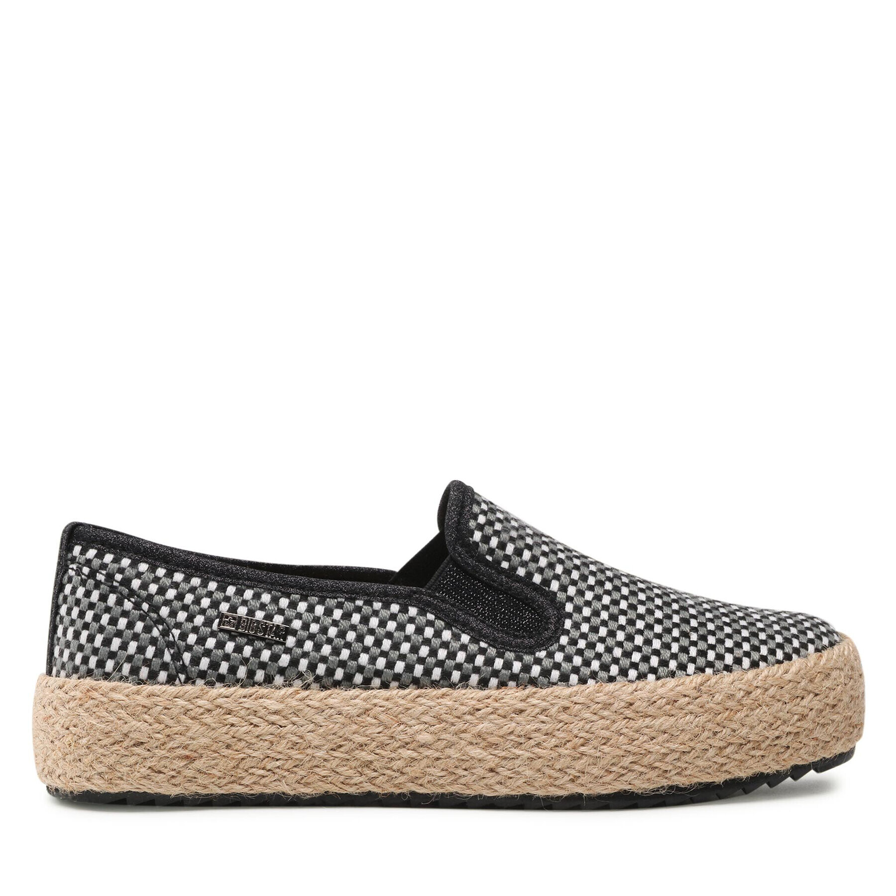 Big Star Shoes Espadrile JJ274395 Gri - Pled.ro