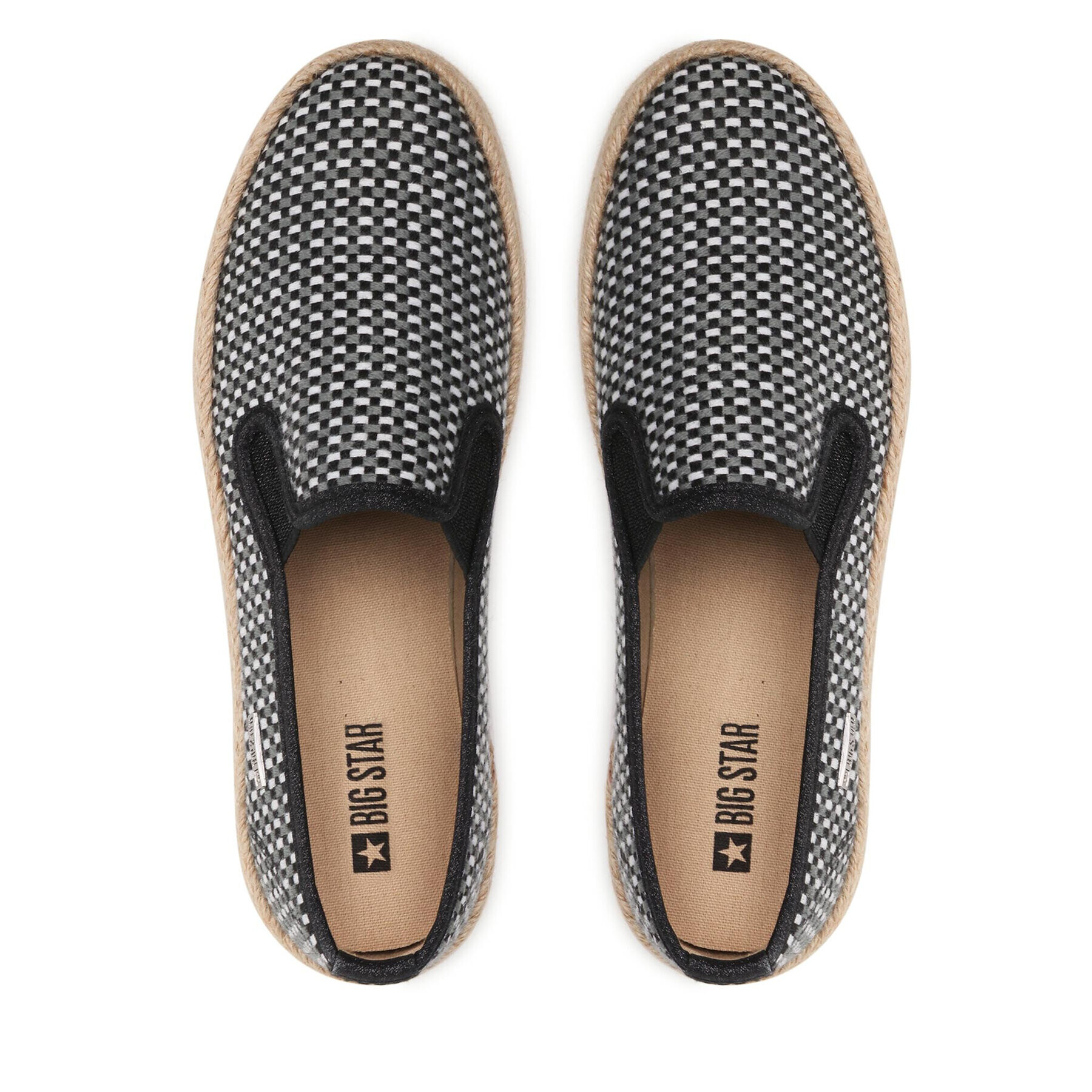 Big Star Shoes Espadrile JJ274395 Gri - Pled.ro