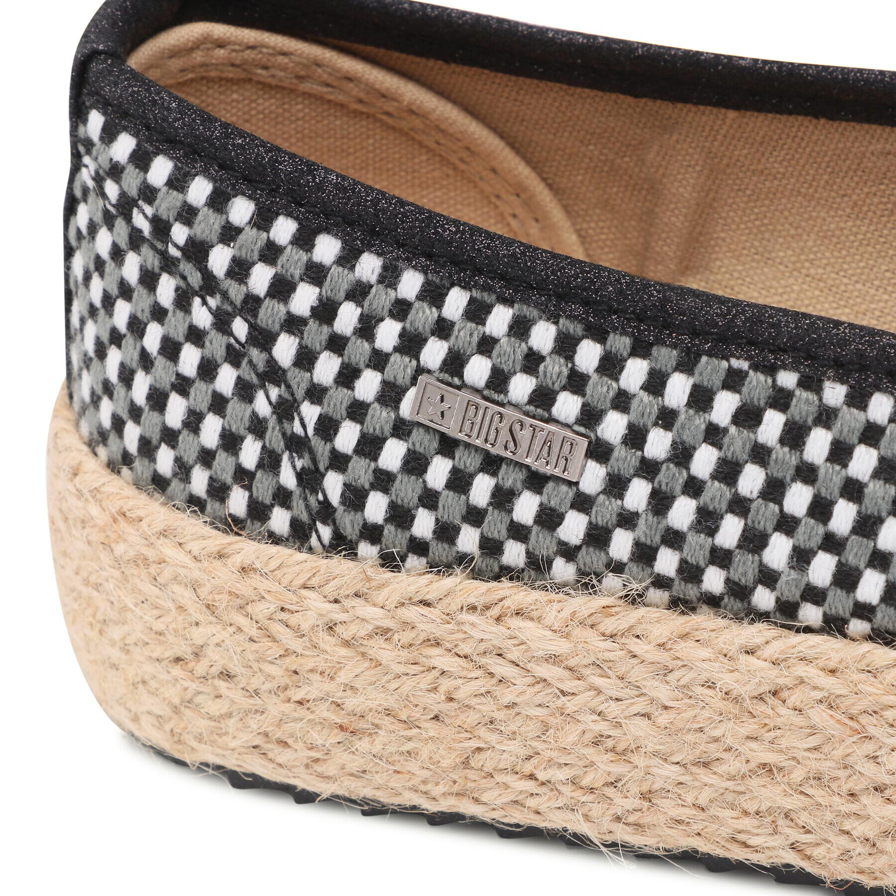 Big Star Shoes Espadrile JJ274395 Gri - Pled.ro