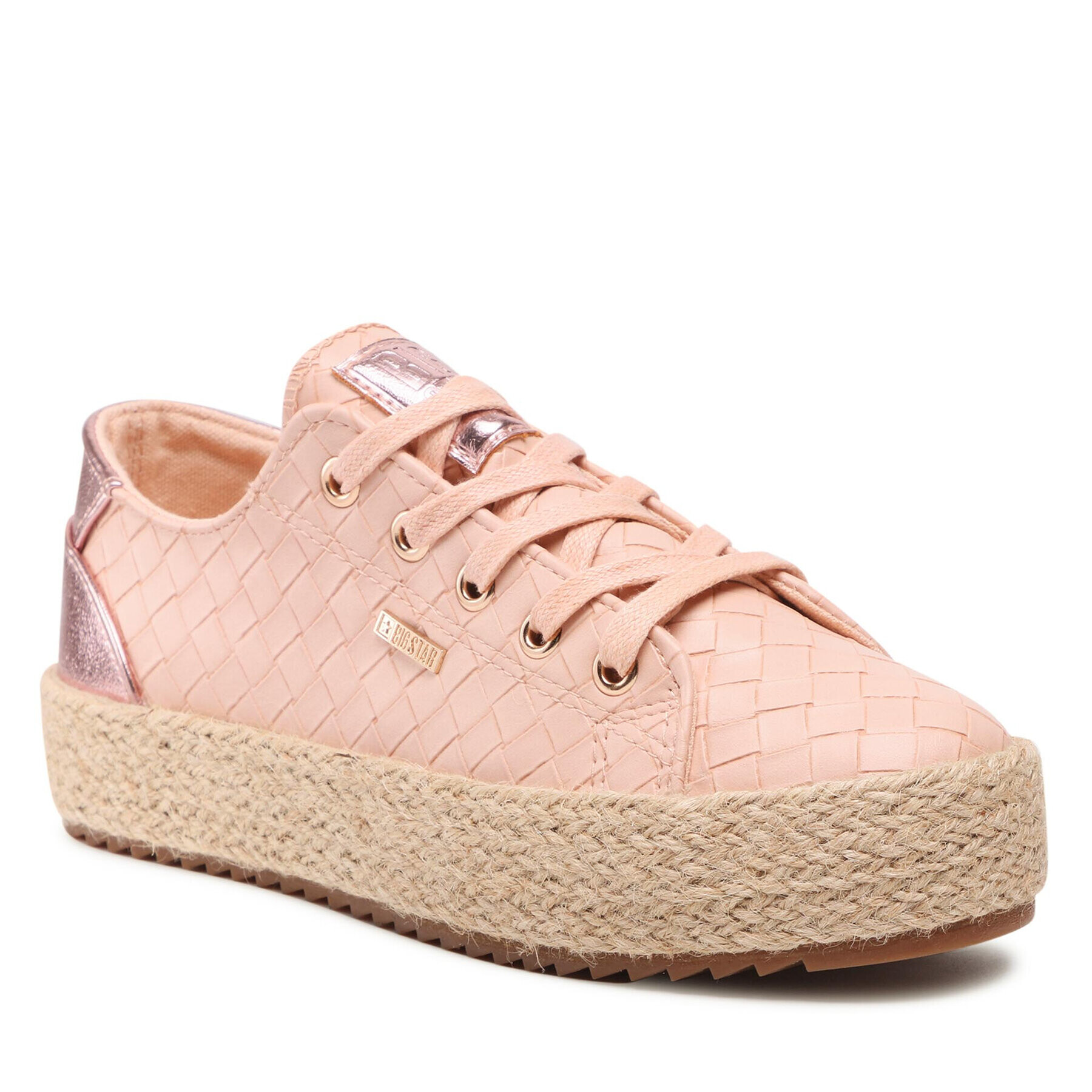 Big Star Shoes Espadrile JJ274398 Roz - Pled.ro