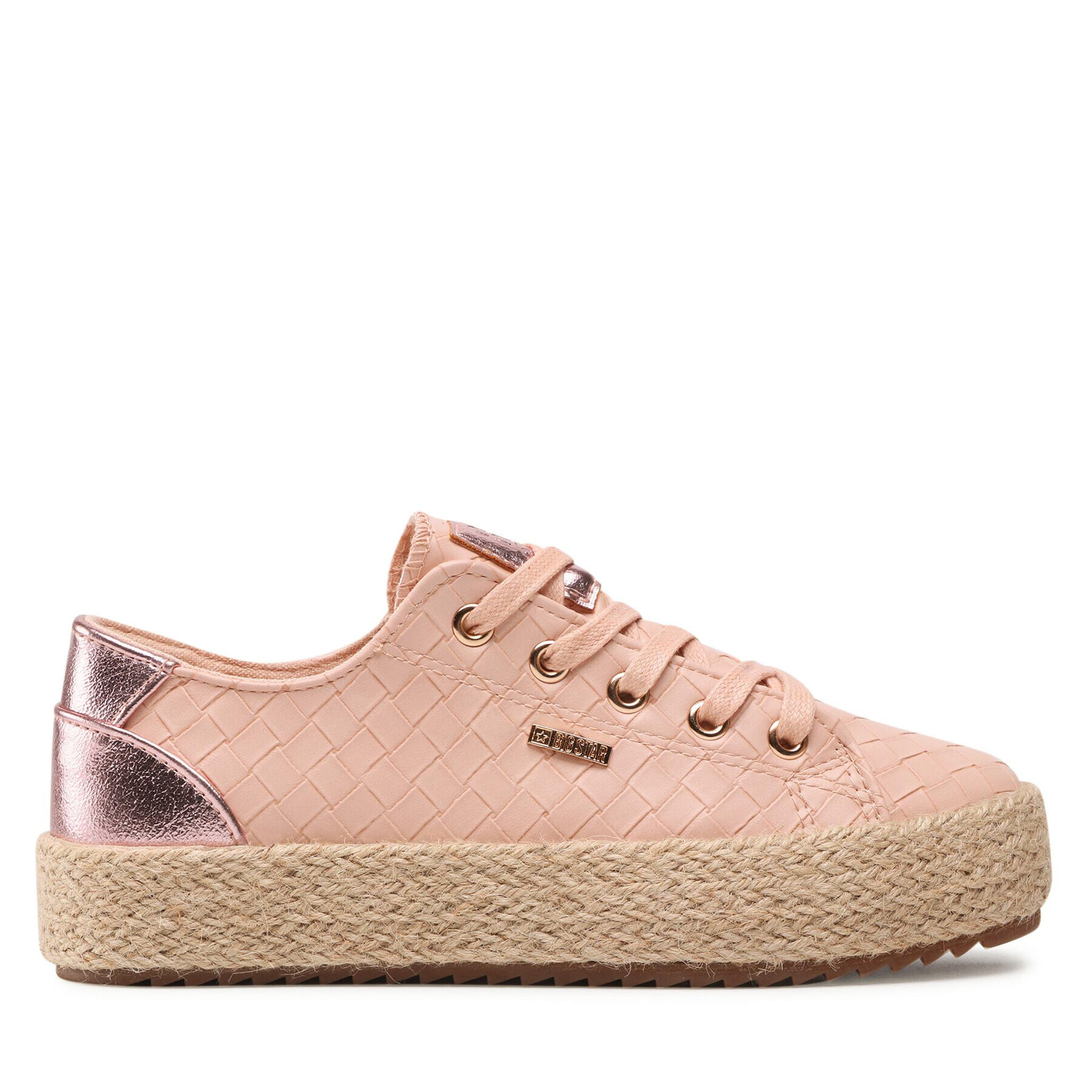 Big Star Shoes Espadrile JJ274398 Roz - Pled.ro